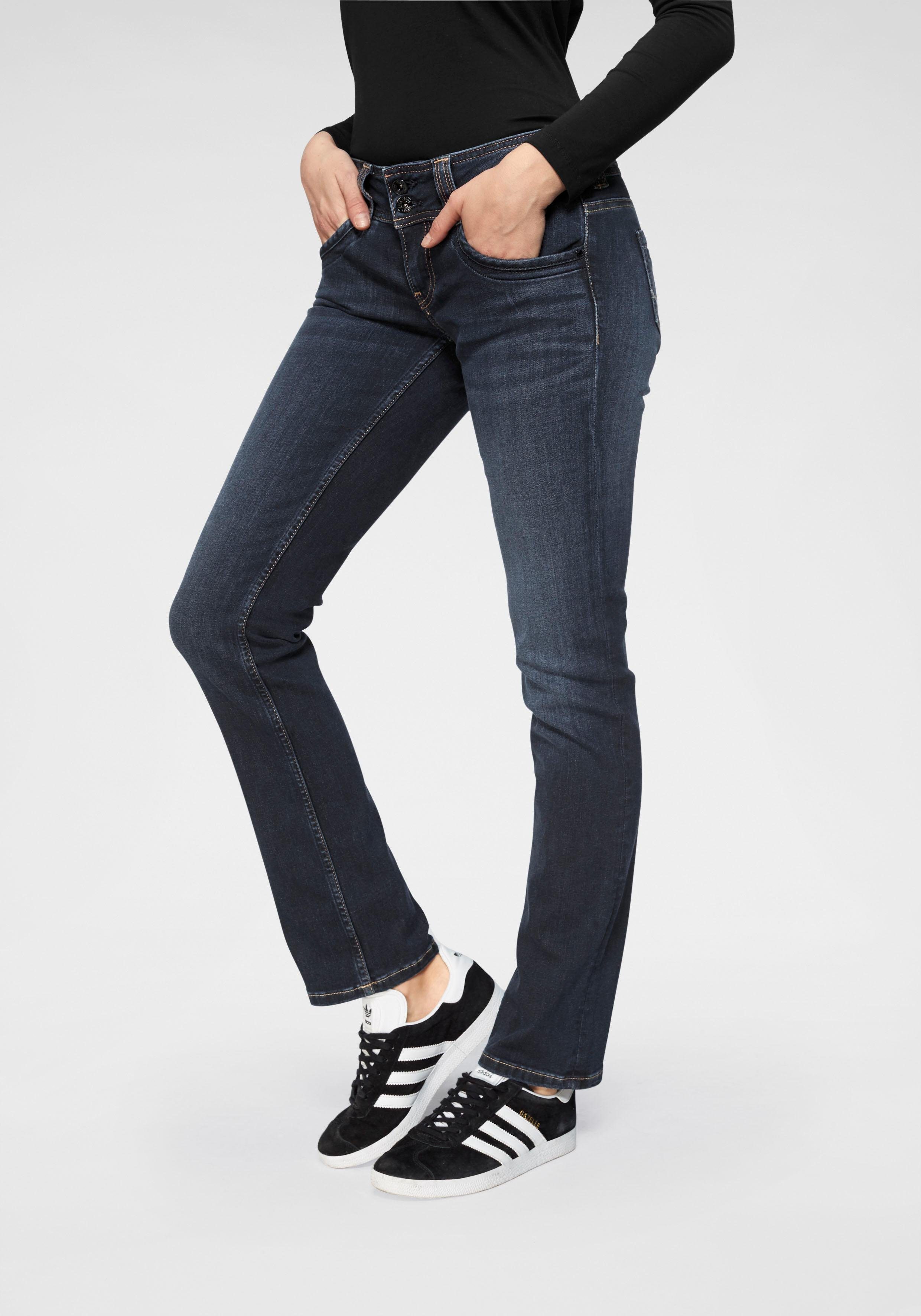 Pepe Jeans Straight-Jeans "GEN", in Baumwoll-Qualtät mit geradem Bein und D günstig online kaufen