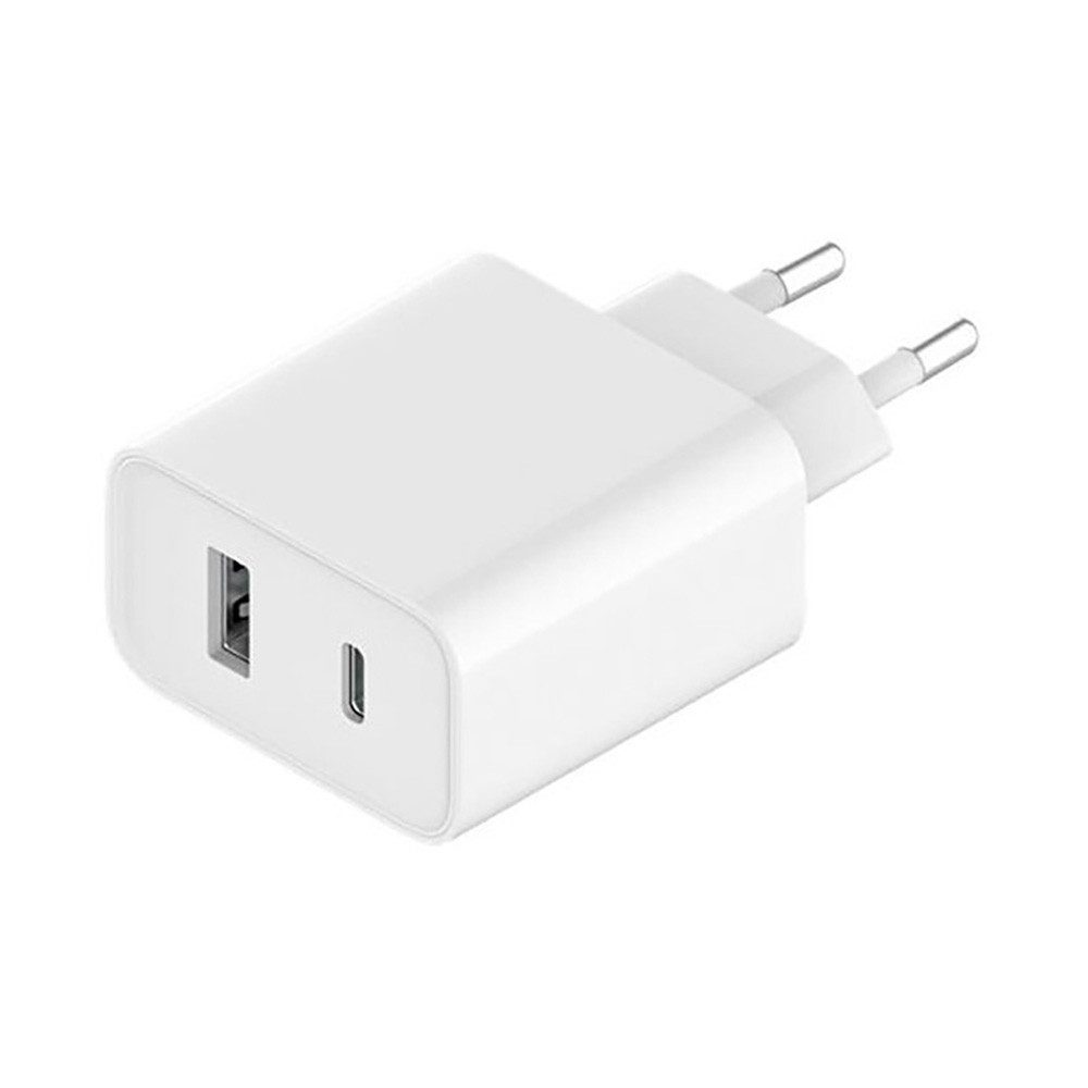 Xiaomi Schnellladegerät Reiseladegerät Steckernetzteil USB-Ladegerät (3000.0 mA, Spar-Set, 1-tlg., 5 x 3 x 9 cm kompakt, 33W Schnellladung, USB-C & USB-A, Überhitzungsschutz)
