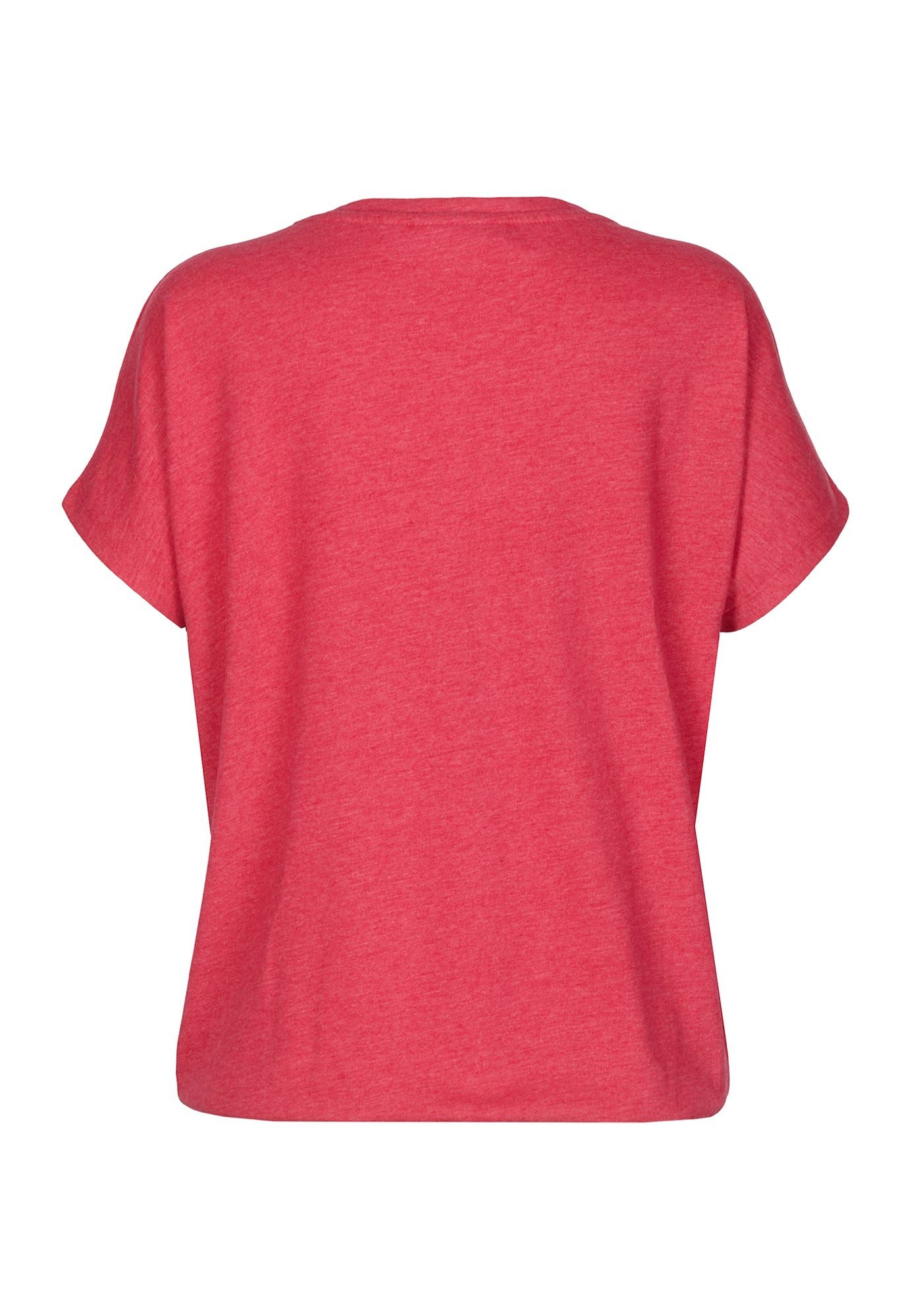 naketano T-Shirt Baumwolle Rundhals Kurzarm Streetwear Basic Sommershirt Damen (1-tlg) weich, bequem, casual, vegan, unifarben, gerader Schnitt, Alltag