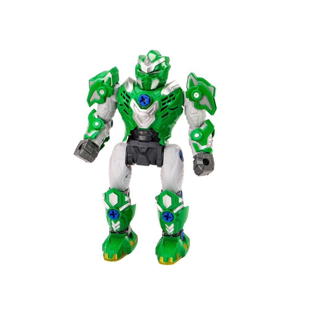 LEAN TOYS Spiel Robot Do Skr?cania Bro? Wiertarka ?rubokr?t ?wiat?a D?wi?k Zielony