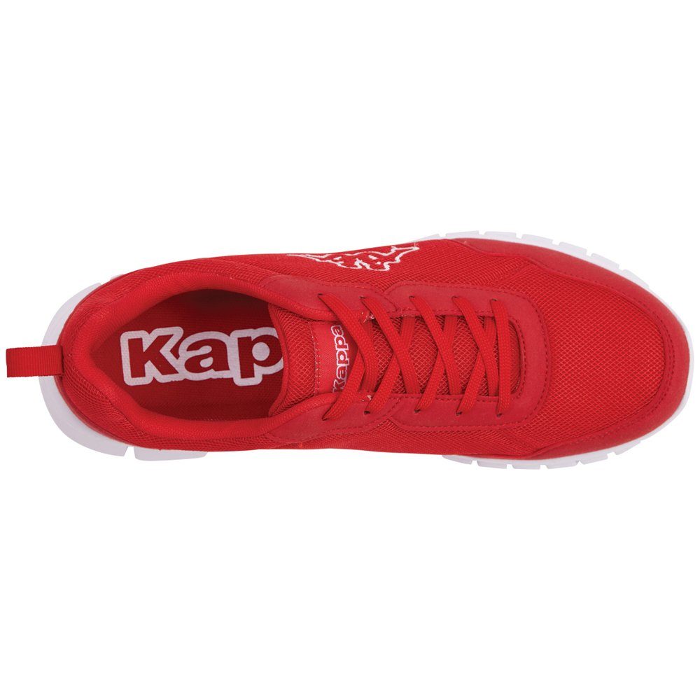 Kappa Sneaker besonders leicht & red-white bequem