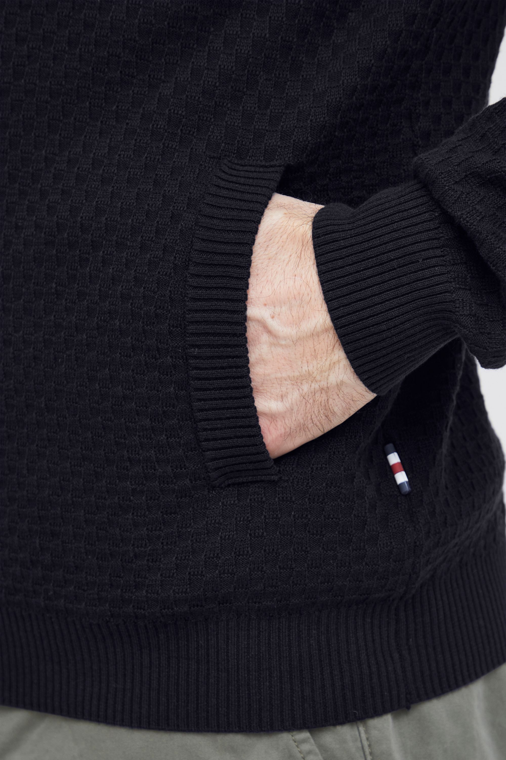 FQ1924 Sweatjacke FQKyle jaquard cardigan Basic Cardigan aus Jacquard-Strick