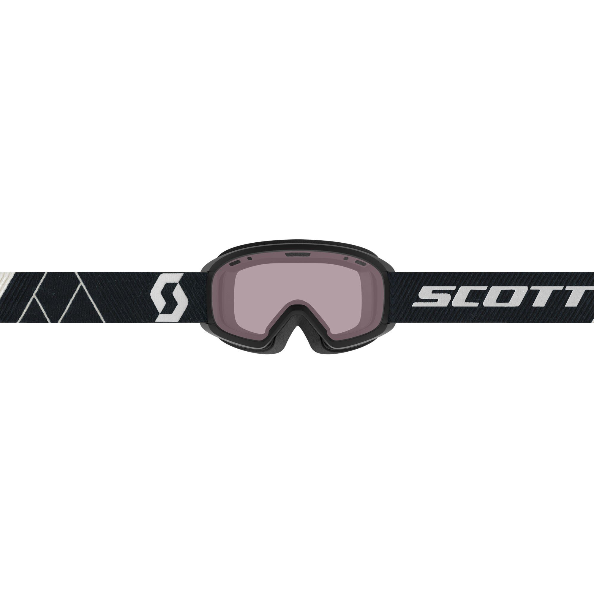 Goggle Scott Witty Enhancer Accessoires Black - Skibrille Kinder Junior Scott Blue