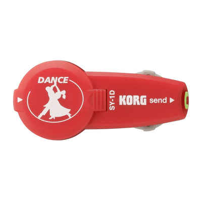 Korg Metronom, SY-1D In-Ear Metronom rot für Tänzer - Metronom