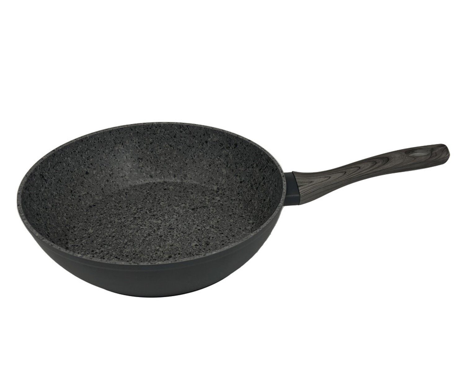 Michelino Schmorpfanne Schmorpfanne ø28 cm aus Aluminiumlegierung ideal für alle Herdarten, (1-tlg)