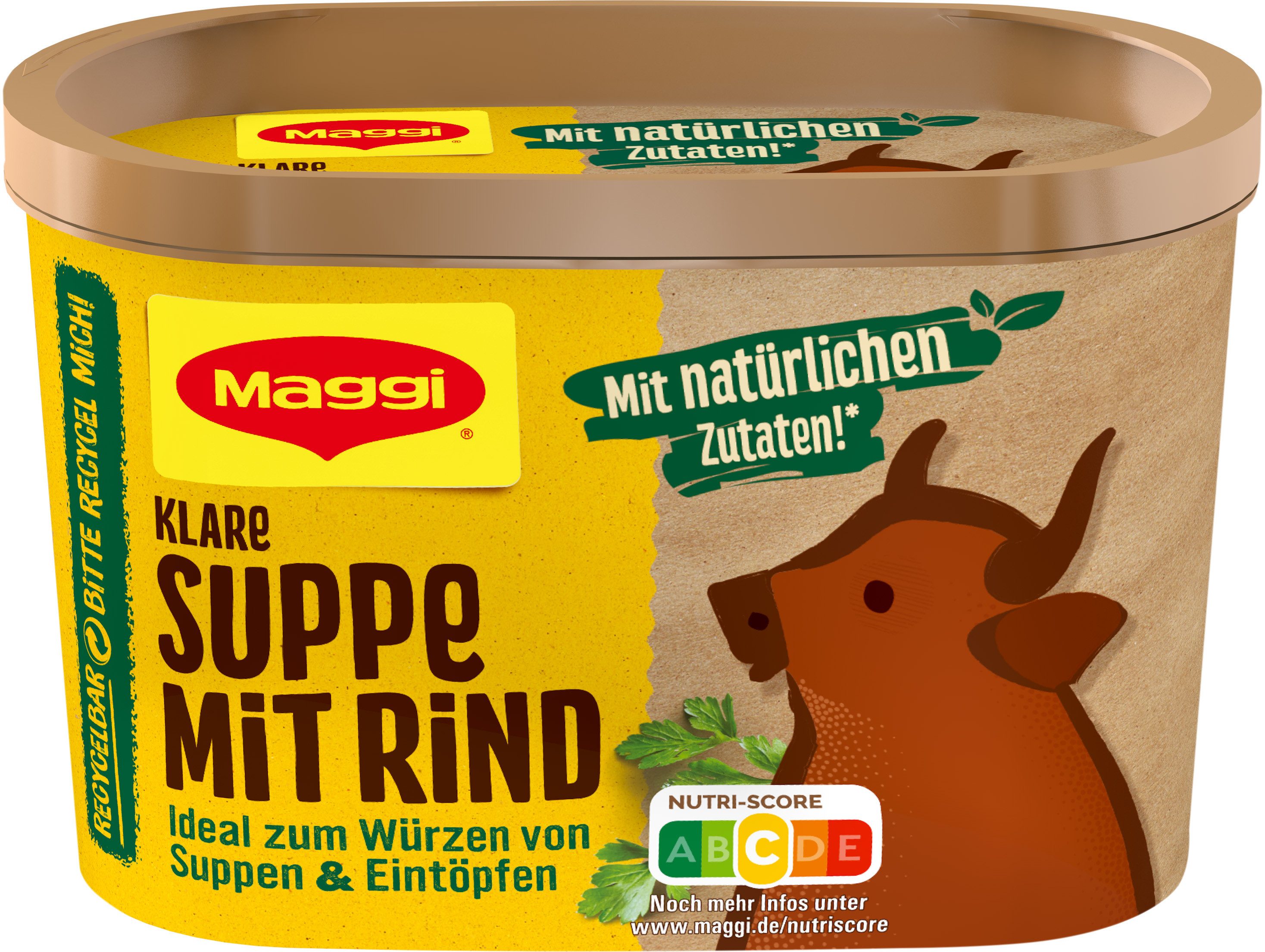 MAGGI Fertiggericht, Maggi Klare Suppe mit Rindsgeschmack