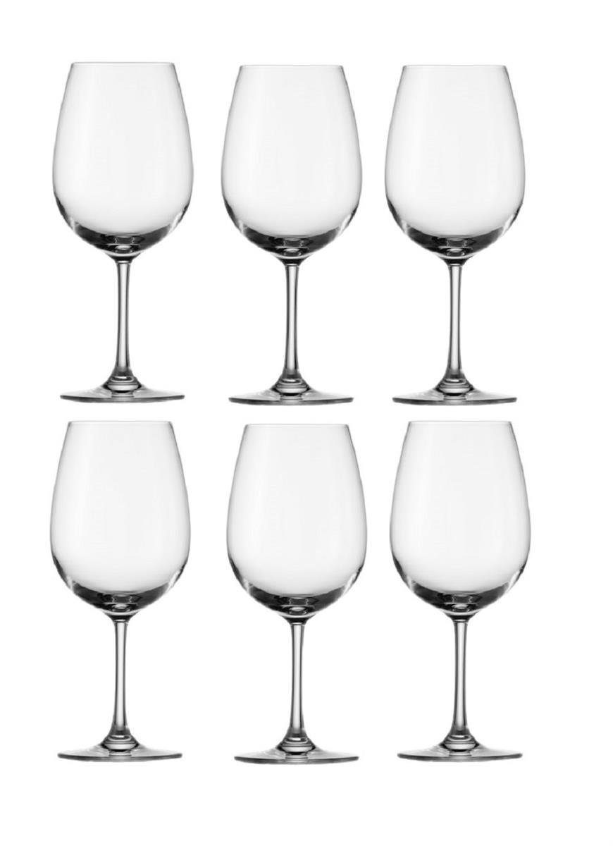 Stölzle Weinglas Stölzle Lausitz Weinland Bordeauxglas 540ml (6er Set),  Kristallglas, Stölzle Lausitz Weinland