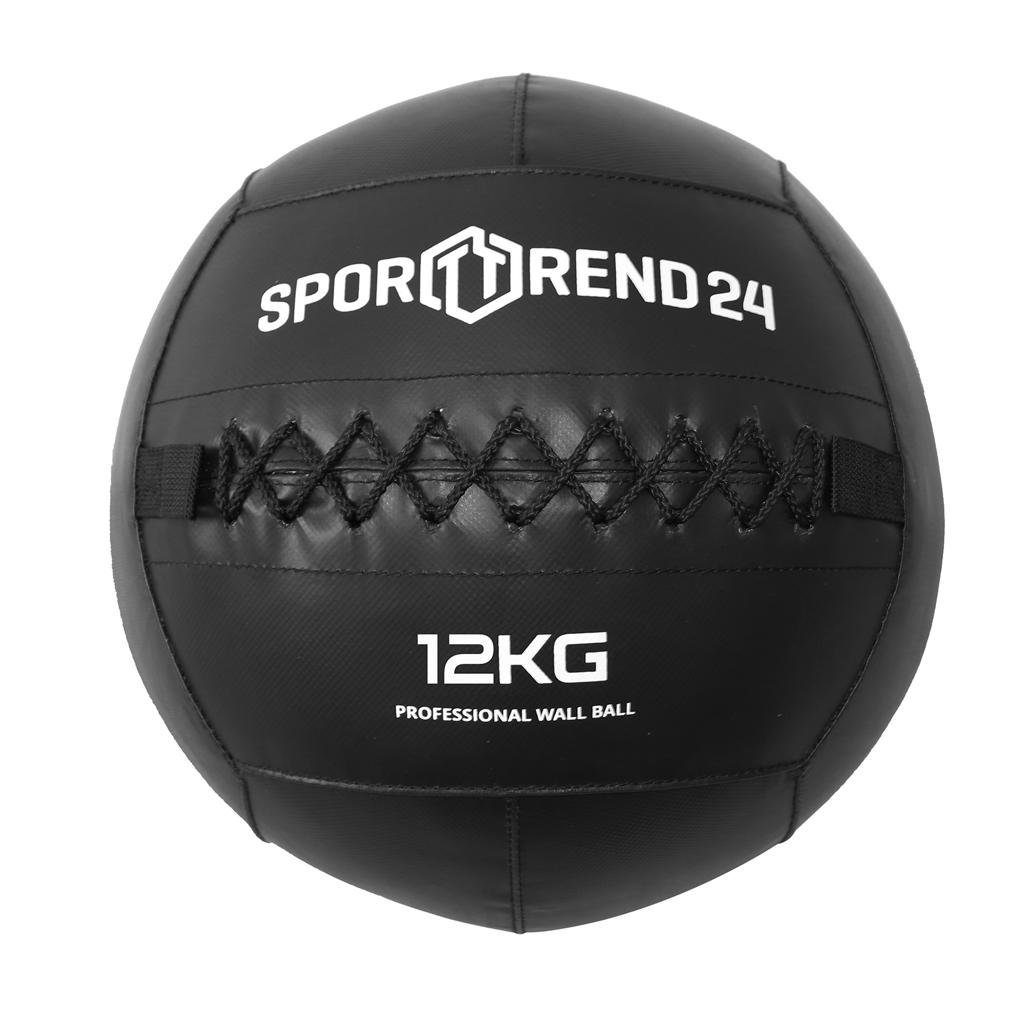 Sporttrend 24 Medizinball Wall Ball 12kg, Slamball Wallball Gewichtsball Gewichtball Fitnessball Sportball Trainingsball