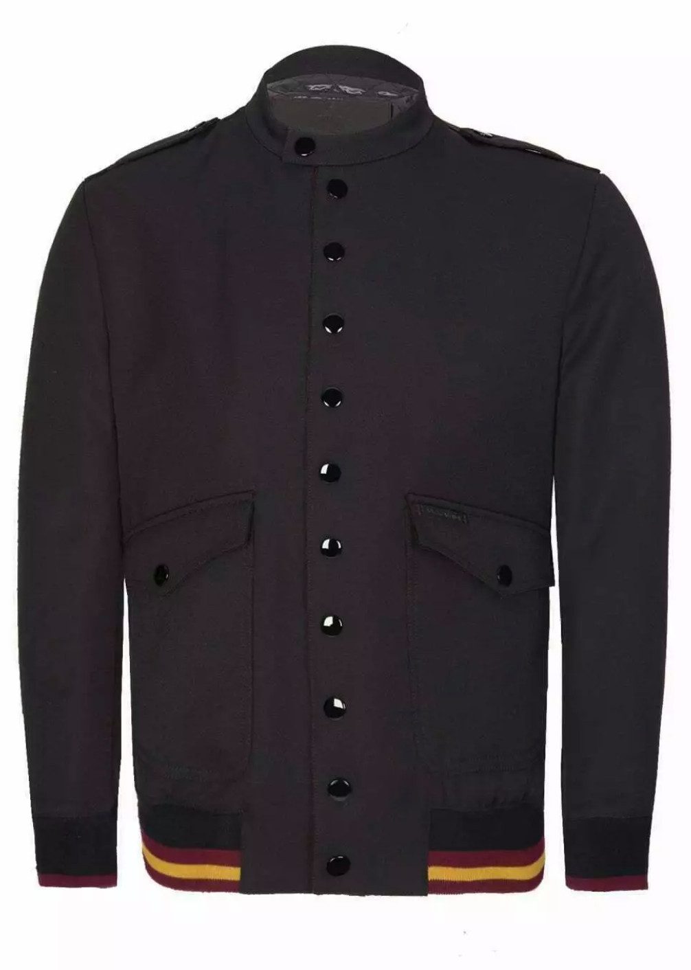 DOLCE & GABBANA Blouson Herren Bomberjacke College Black Label Jacke Heritage Style Diamond Quilted Lining für zusätzliche Wärme