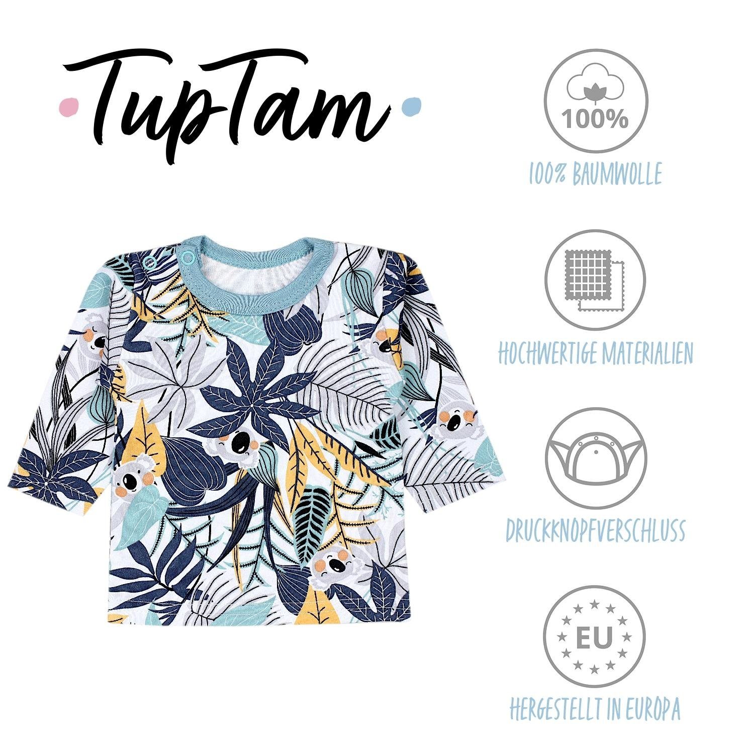 TupTam Langarmshirt TupTam Baby Jungen Langarmshirt 5er Set