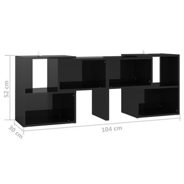möbelando TV-Board 3008169 (LxBxH: 30x104x52 cm), in Hochglanz-Schwarz
