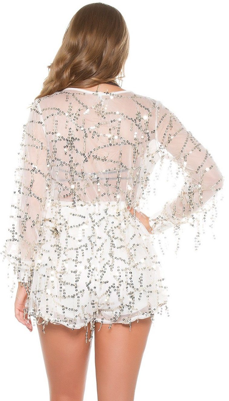 Koucla Playsuit Overall mit Paillettenfäden, Jumpsuit günstig online kaufen