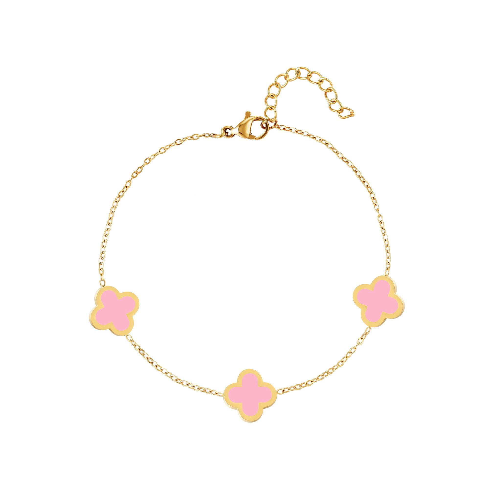 Cala Rose Edelstahlarmband SUMMER CLOVER