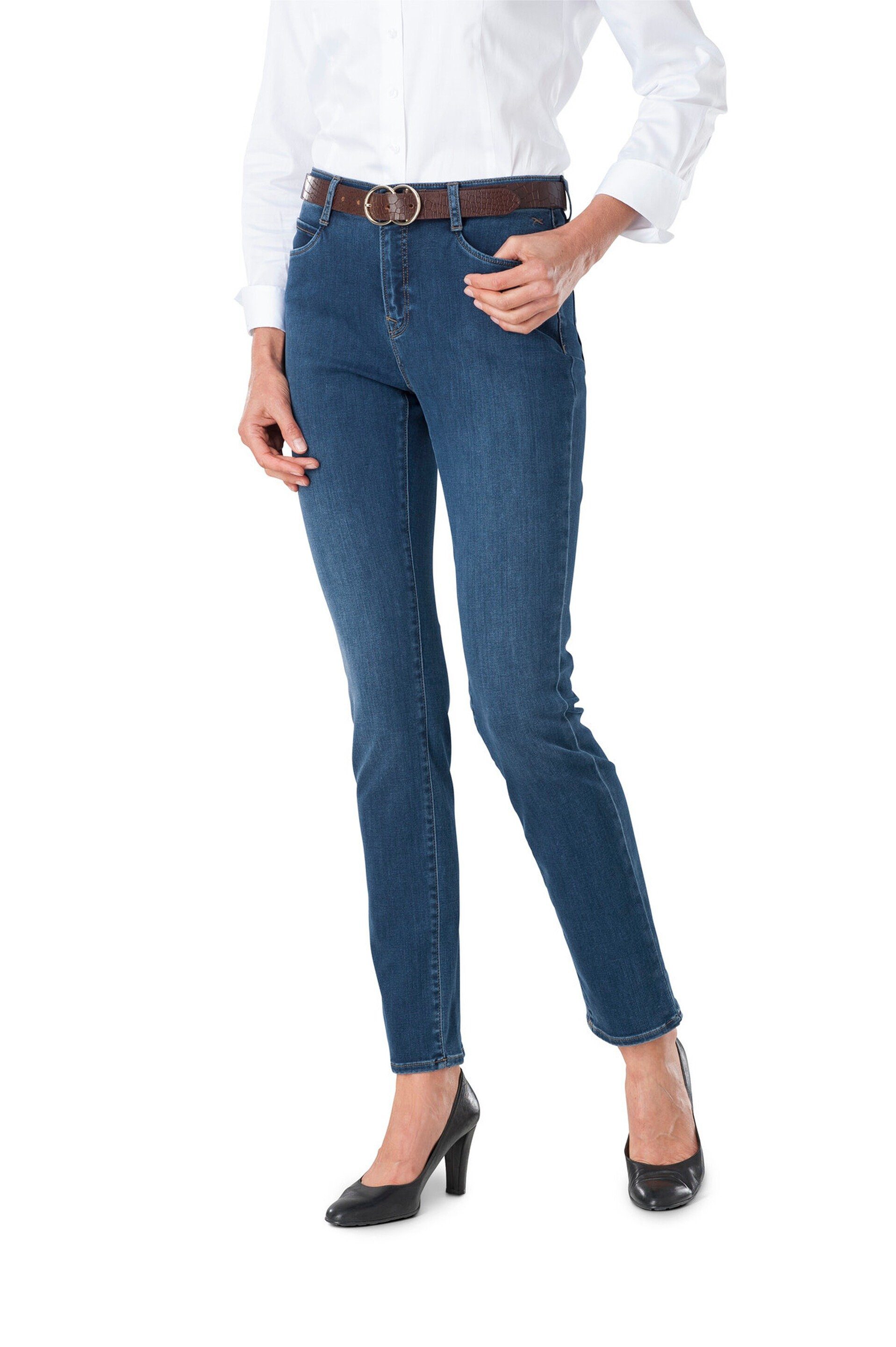 Brax 5-Pocket-Jeans »BRAX Carola Winter Jeans Five-Pocket jeansblau« online  kaufen | OTTO