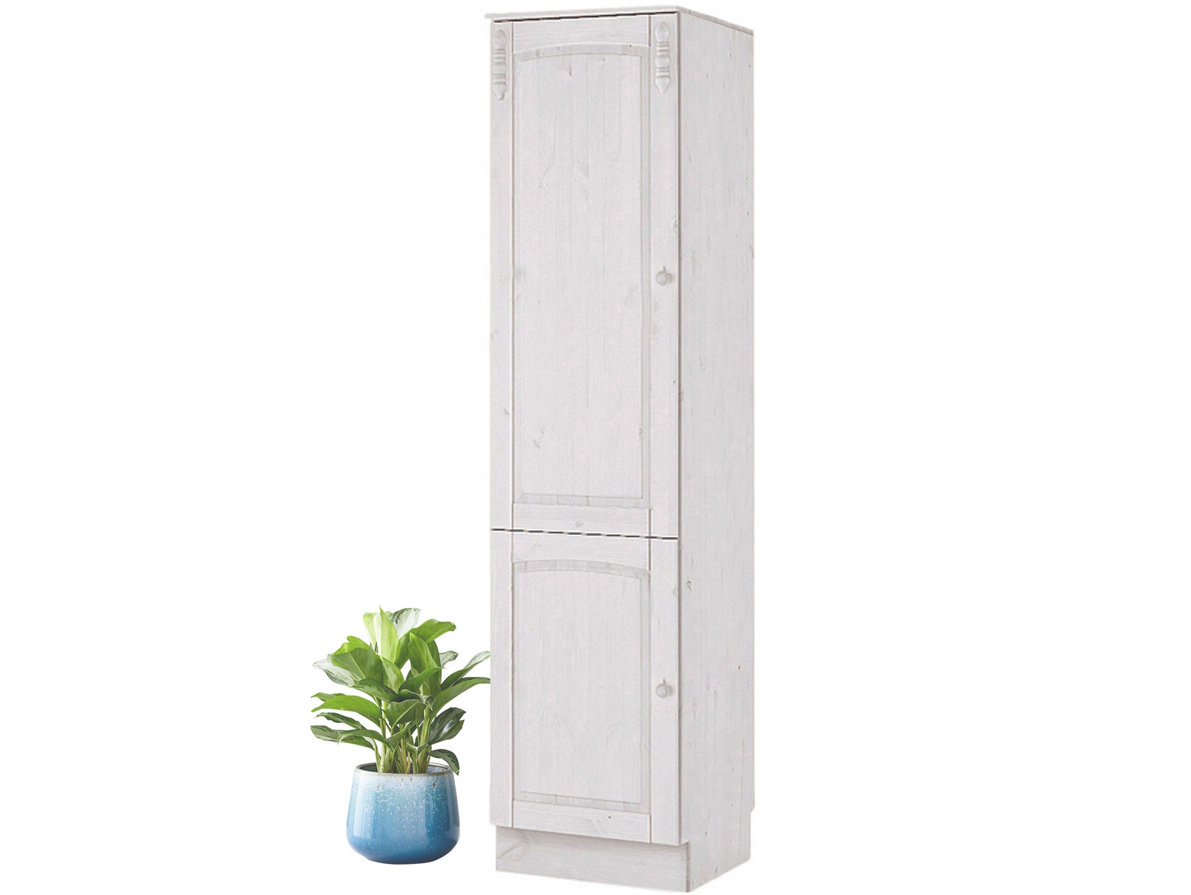 loft24 Hochschrank Jason Vorratsschrank, Mehrzweckschrank, Kiefer, Landhaus Stil