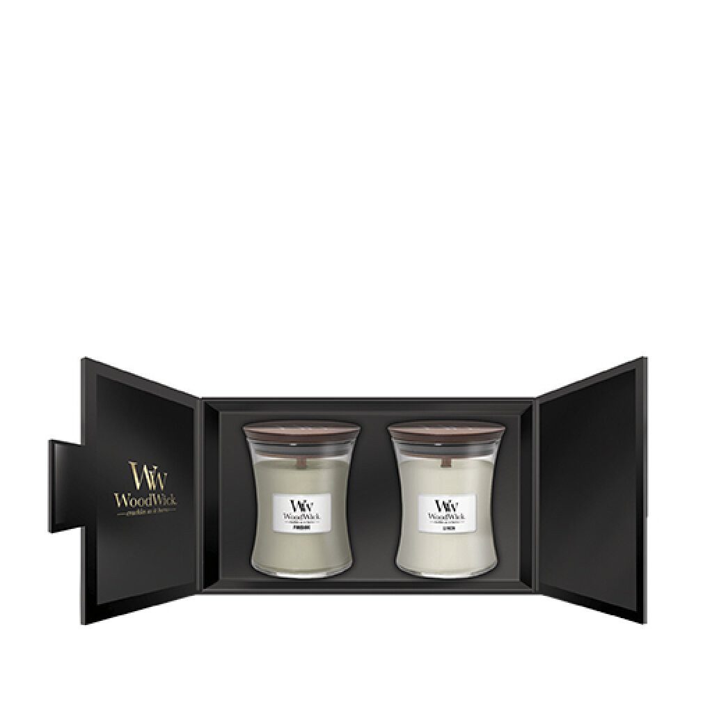 Woodwick Duftkerze Gift set of scented candles medium 2 x 275 g
