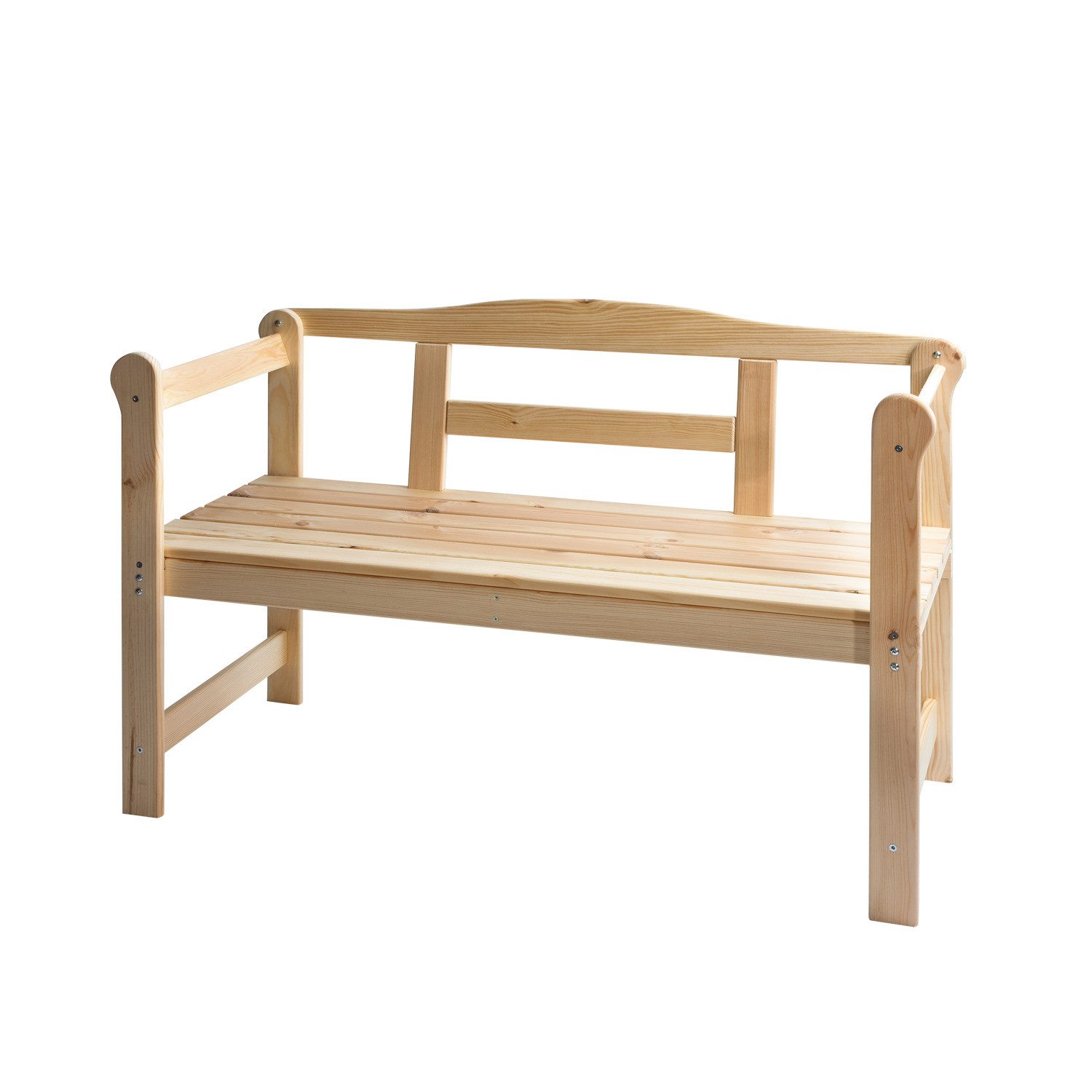 Wilk Gartenbank Norden "Friesenbank", 2-Sitzerbank aus massiver Kiefer, ca. günstig online kaufen