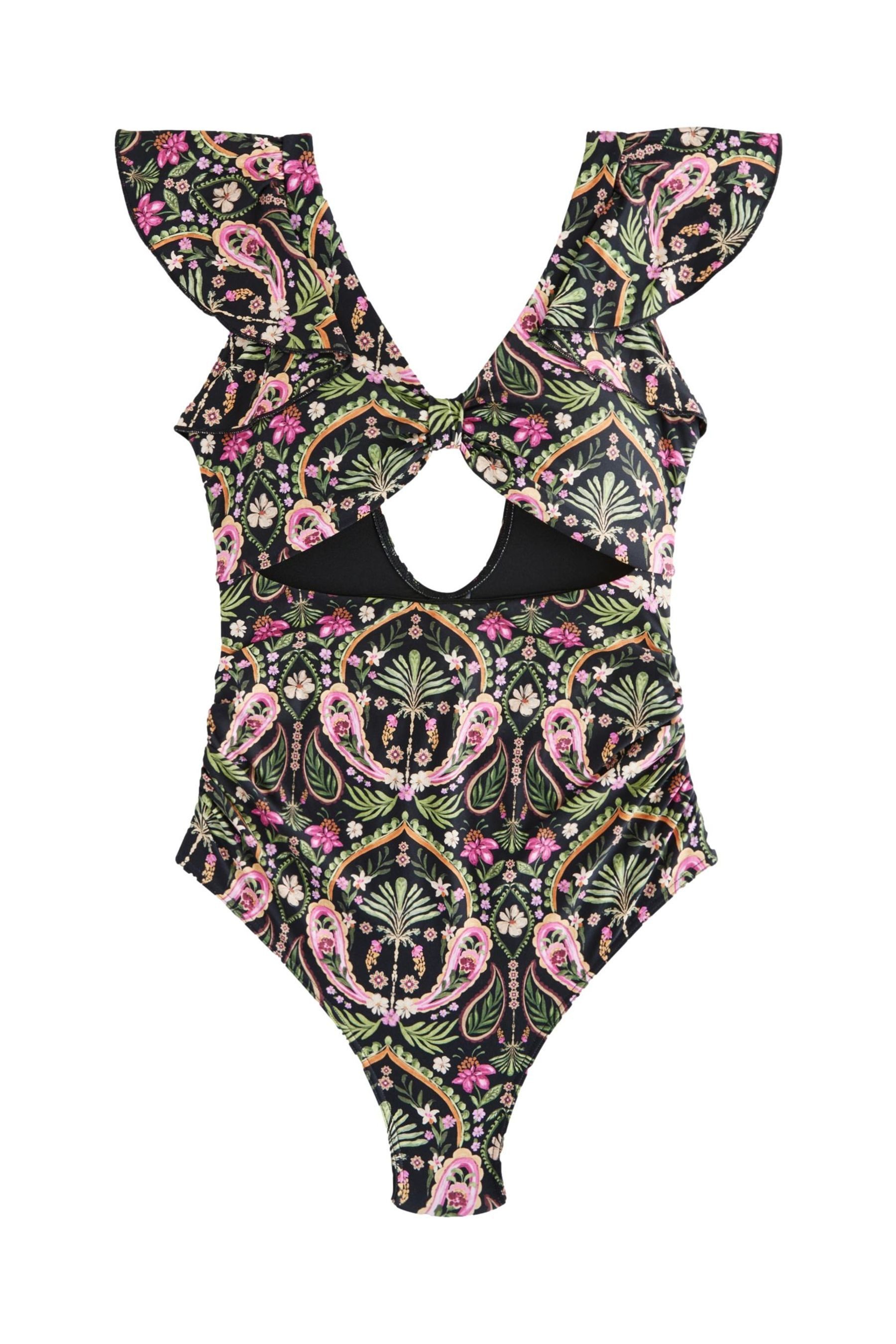 Next Umstandsbadeanzug Umstands-Badeanzug mit Rüschenärmeln (1-St) günstig online kaufen