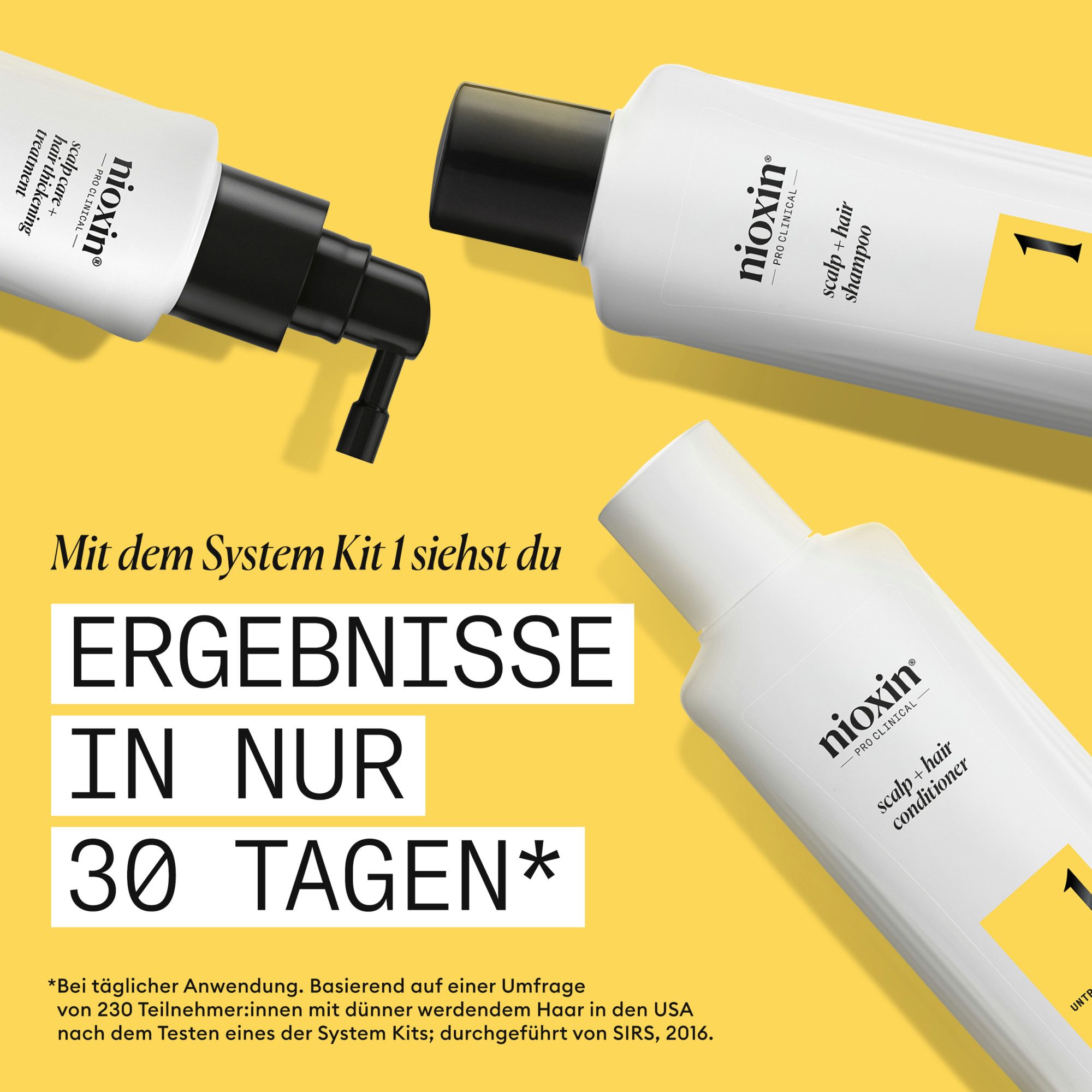 Nioxin Haarspülung NIOXIN SCALP + HAIR SYSTEM 1 CONDITIONER, nährende Spülung, beugt dünner werdendes Haar vor