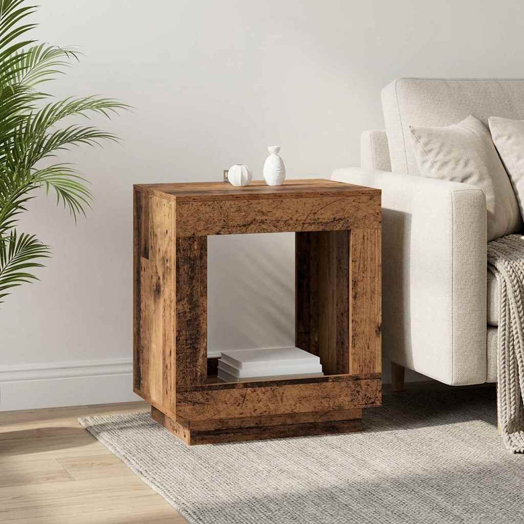 vidaXL Beistelltisch Beistelltisch Altholz 60 x 40 x 65 cm Holzwerkstoff (1-St)