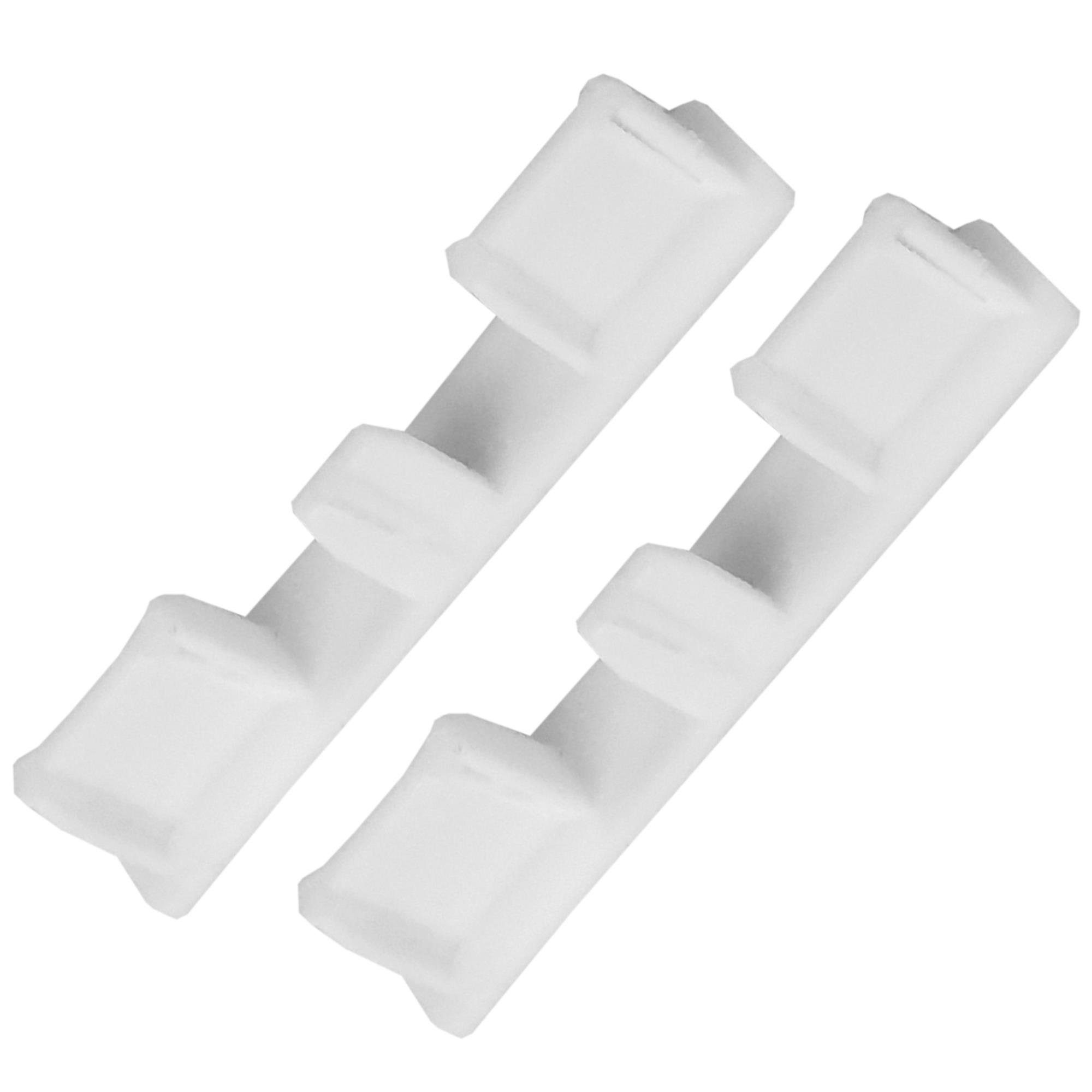 Bestlivings Gardinenschiene, 1/2-läufig, gesteckt, geklemmt, Kunststoff, günstig online kaufen