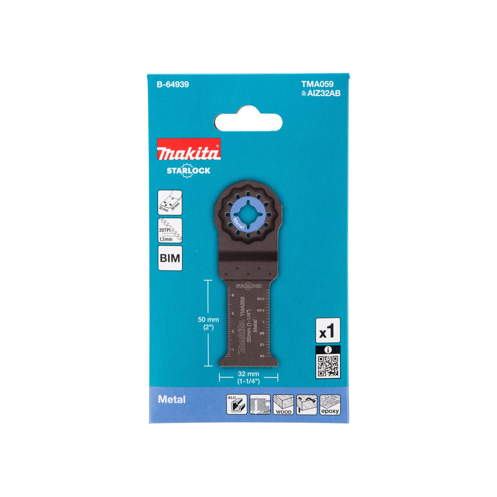 Makita Multitool Makita Tauchsägeblatt 32mm TMA059