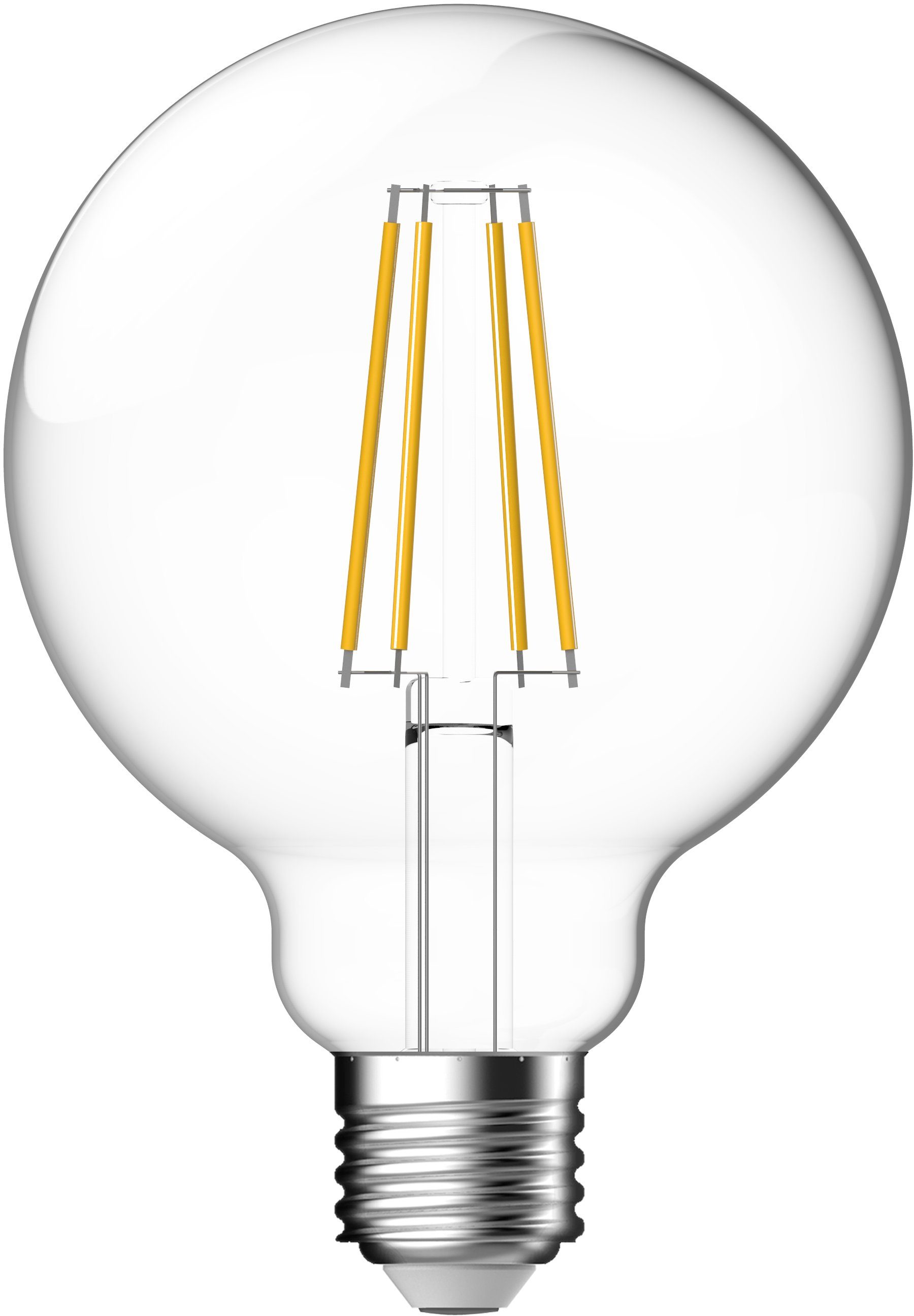 Nordlux LED-Leuchtmittel Smartlight, E27, 3 St., Farbwechsler, Smart Home Steuerbar, Lichtstärke, Lichtfarbe, mit Wifi oder Bluetooth