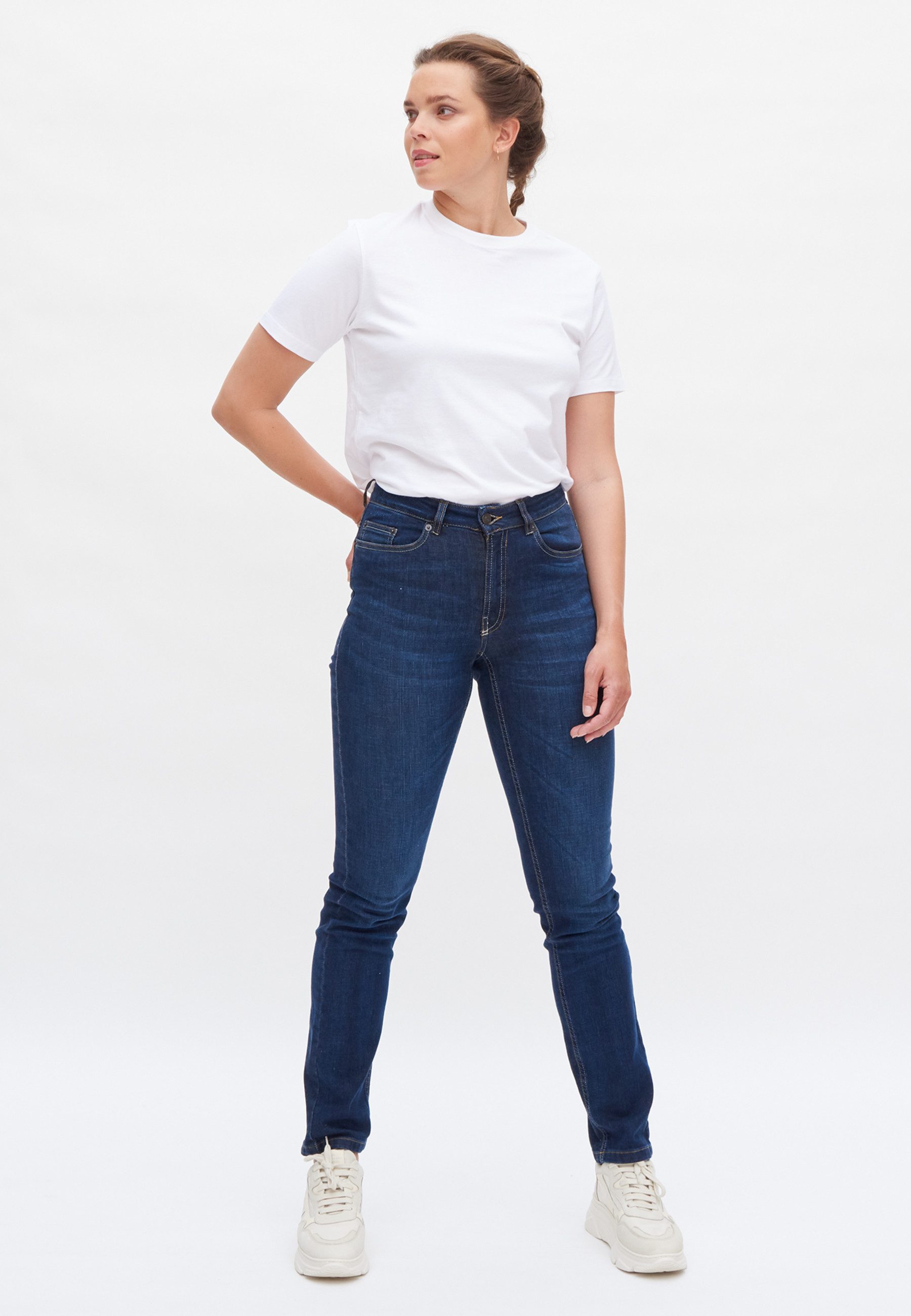 LIVING CRAFTS Bequeme Jeans DONNA GOTS zertifiziert