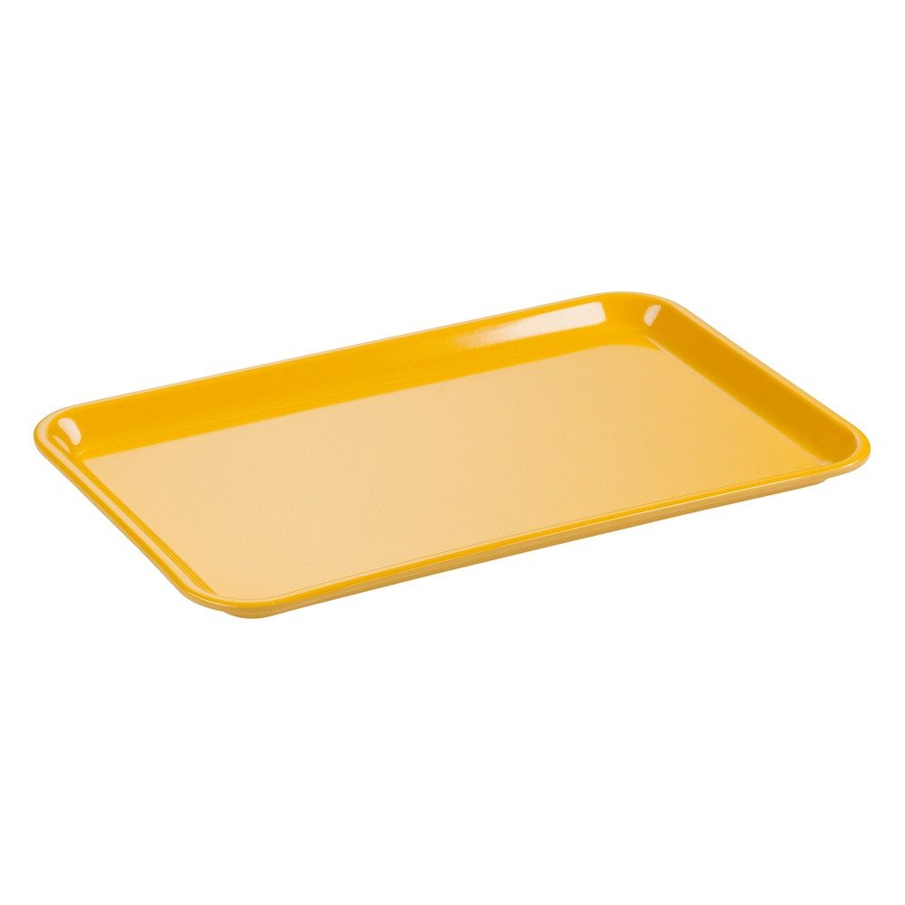 Ornamin Tablett Schür-Tablett XL, Melamin, Instrumentenschale l Labortablett l Laborschale l Kunststoff Tablett