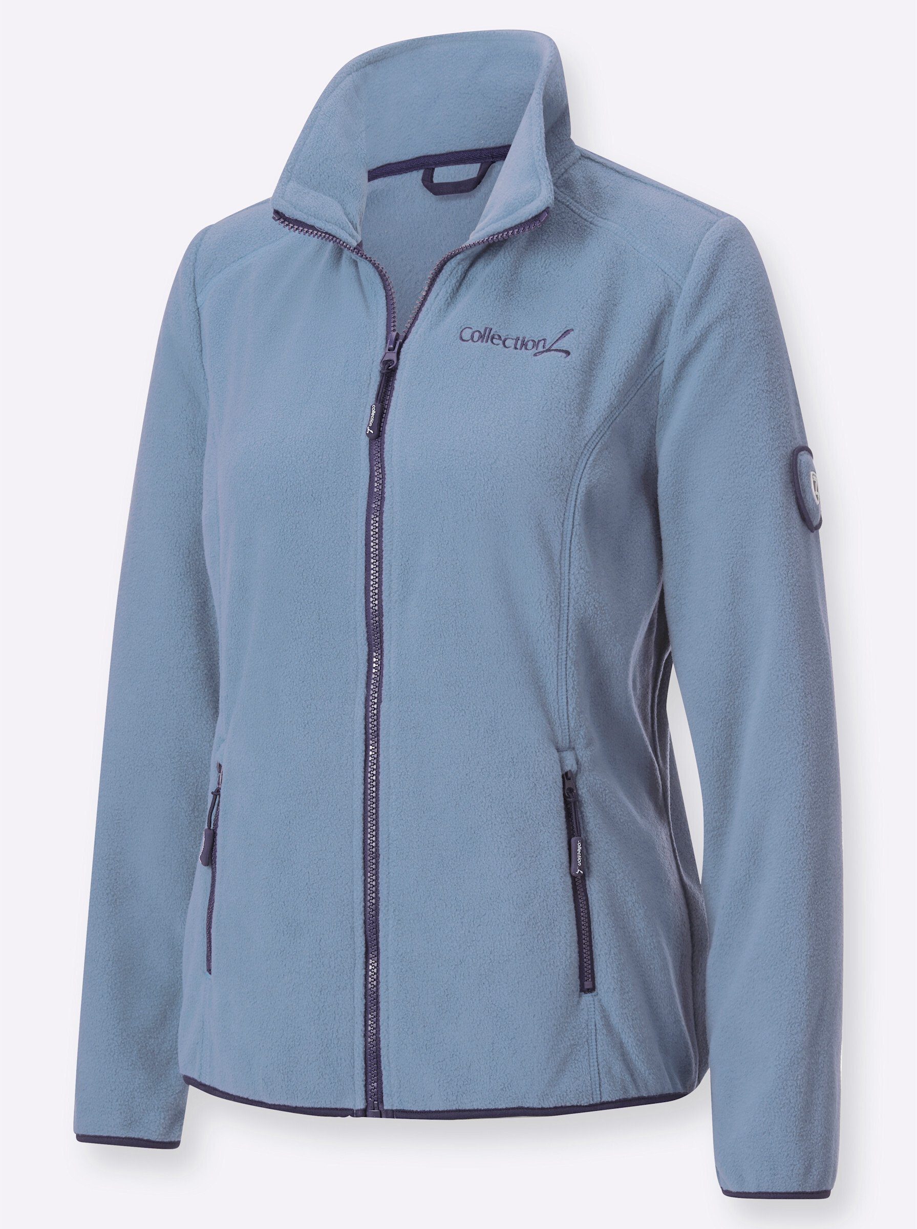 Fleecejacke Fleece-Jacke Langarm