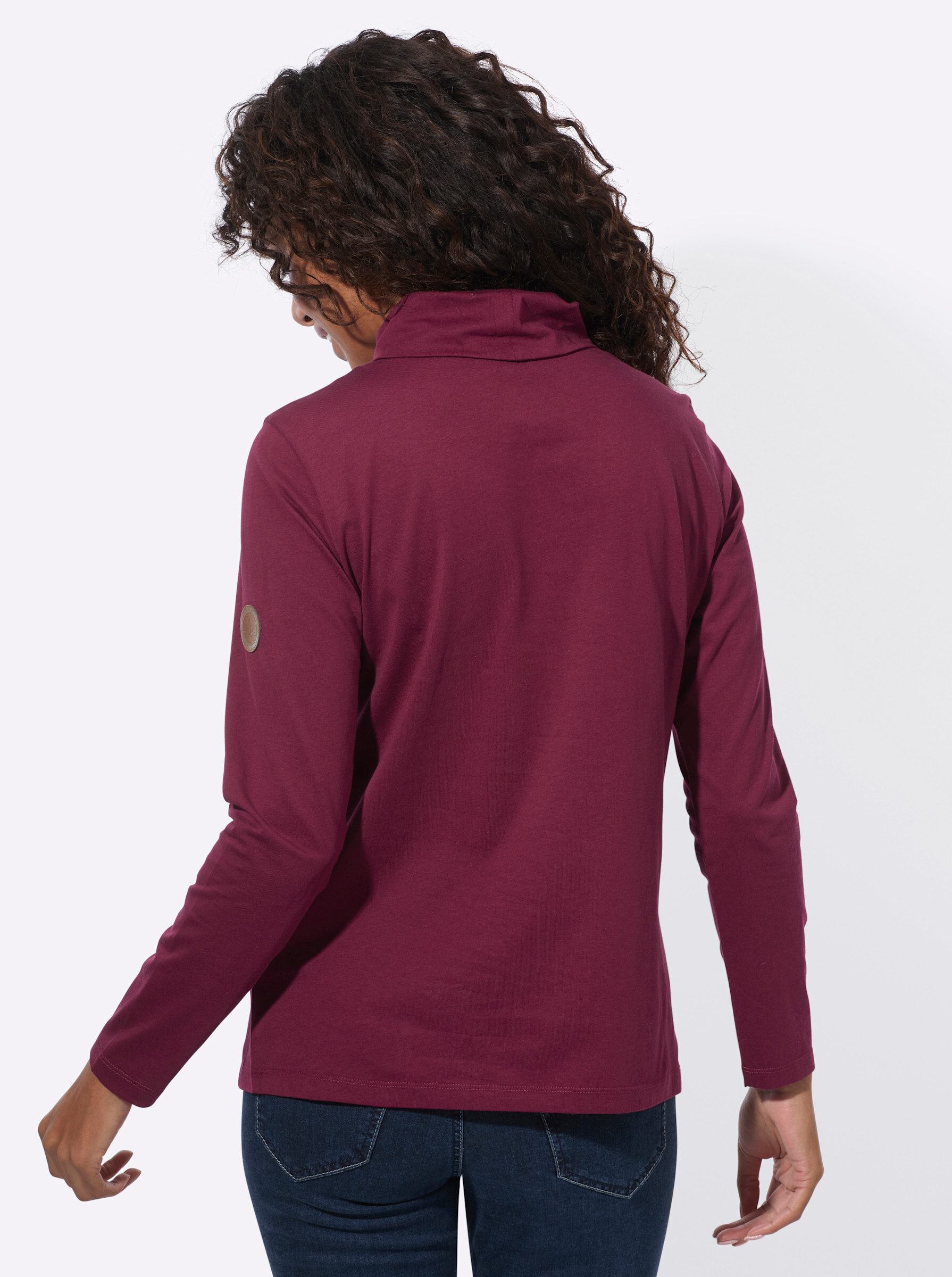 Witt T-Shirt Rollkragen-Shirt Langarm