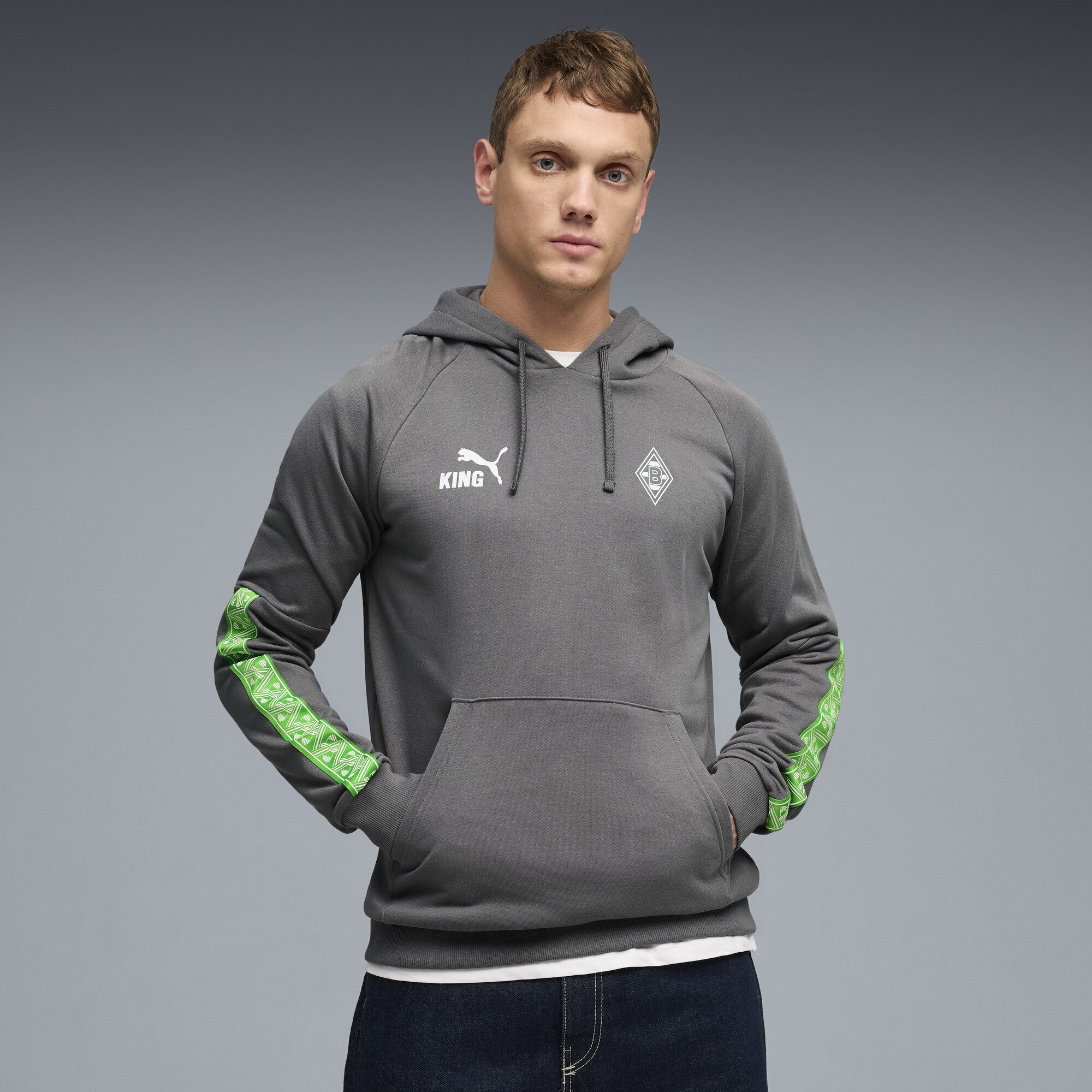 PUMA Hoodie Borussia Mönchengladbach FtblKING Hoodie Herren