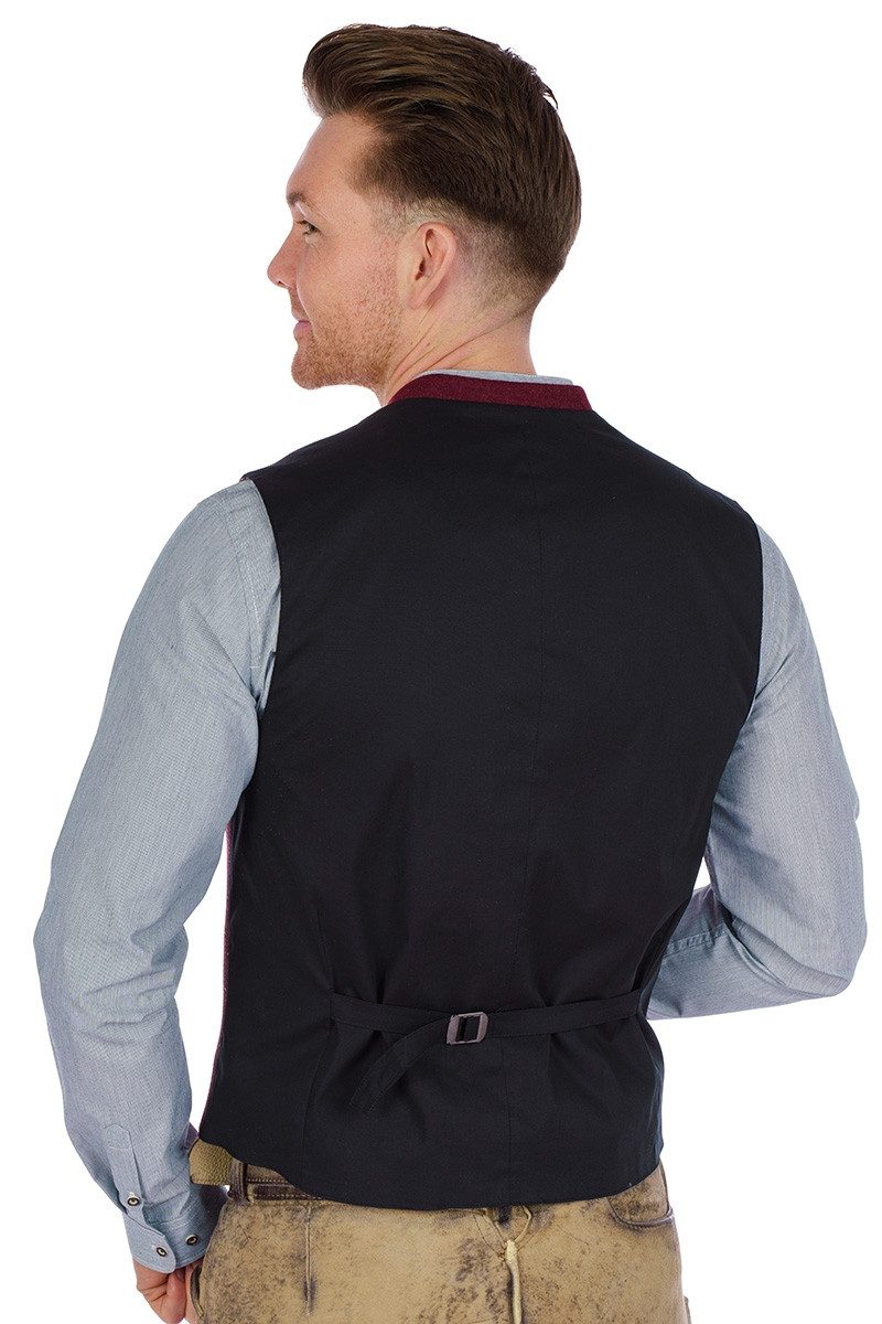 Hammerschmid Trachtenweste Trachtenweste - MANFRED - bordeaux/klee günstig online kaufen