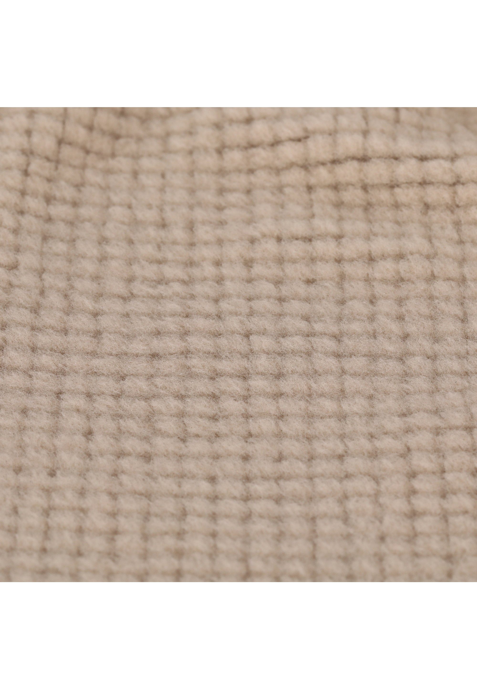 dezentem Beanie taupe ENDURANCE mit Waffelmuster Nevier