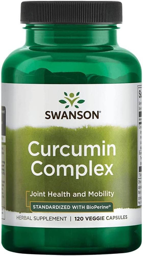 Swanson Health Products Swanson Curcumin Complex 700 mg - 120 Vegetarische Kapseln Kapseln