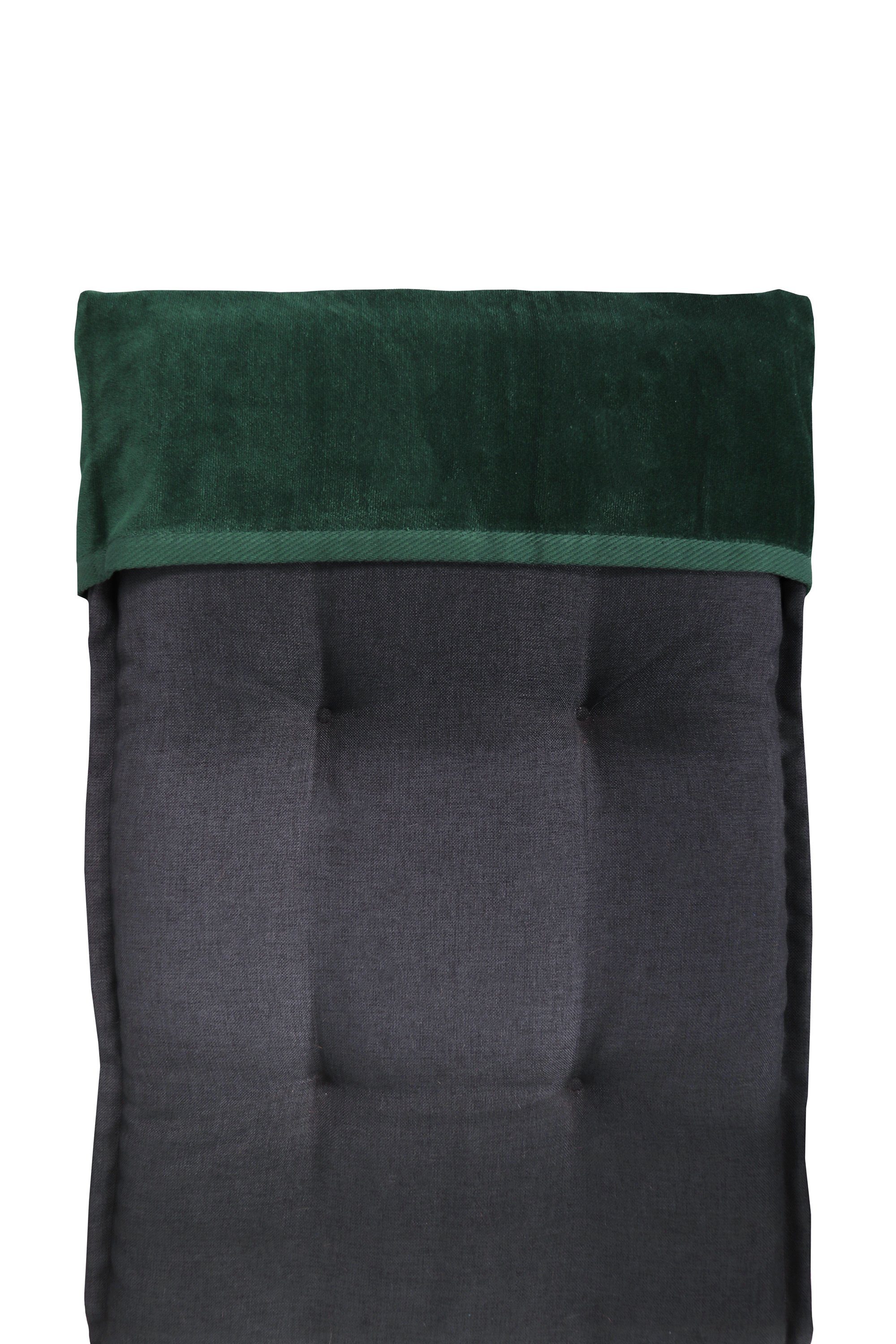 jilda-tex Stuhlauflage als erhältlich Liegenauflage Grün Relax, und Liegen-