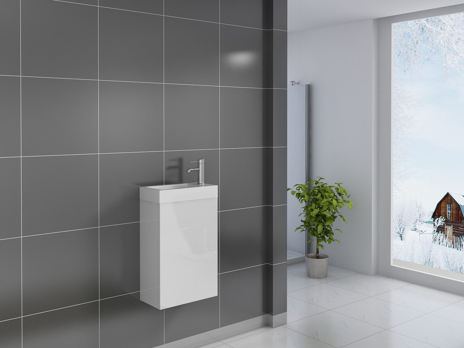 Loreno® Waschbecken Vega, in verschiedenen Farben, günstig online kaufen