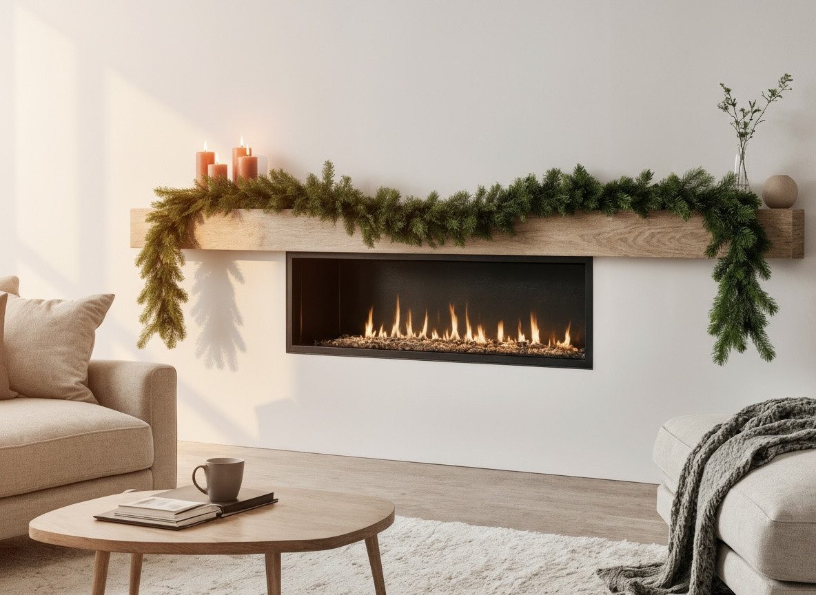 Winterliche Kunstpflanze Weihnachtsdeko, Weihnachtsgirlande Tanne, Creativ green, 2 Girlanden jeweils 120cm lang