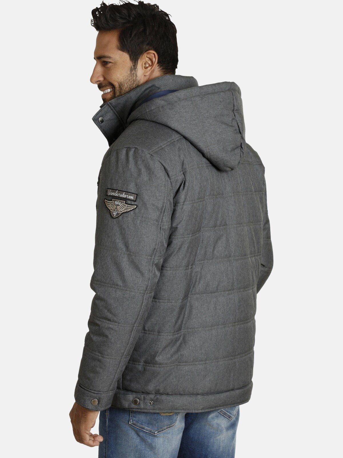 Jan Vanderstorm Outdoorjacke JUHAPEKKA mit Kapuze günstig online kaufen
