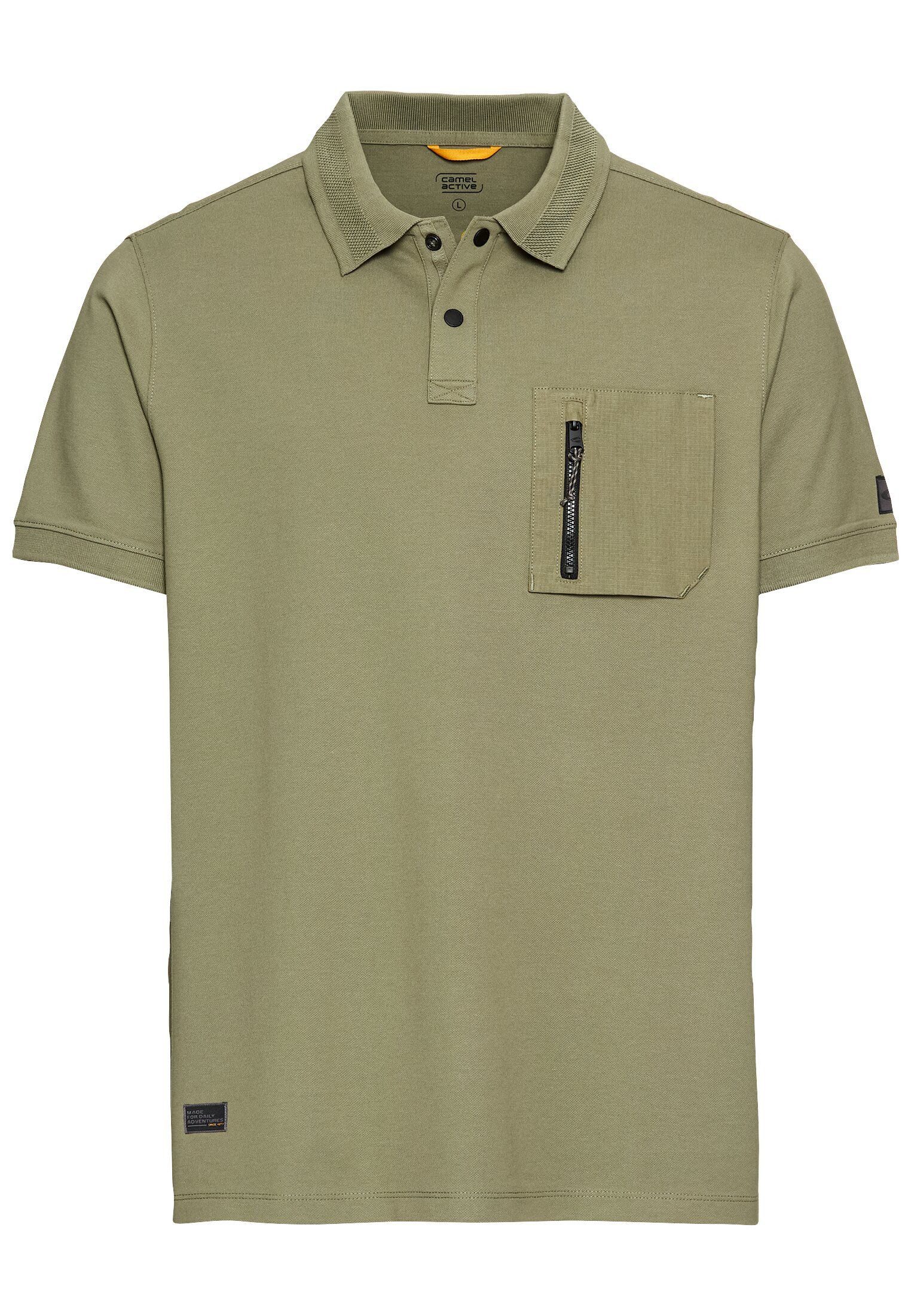 Poloshirt mit Cooling Effekt Kurzarm