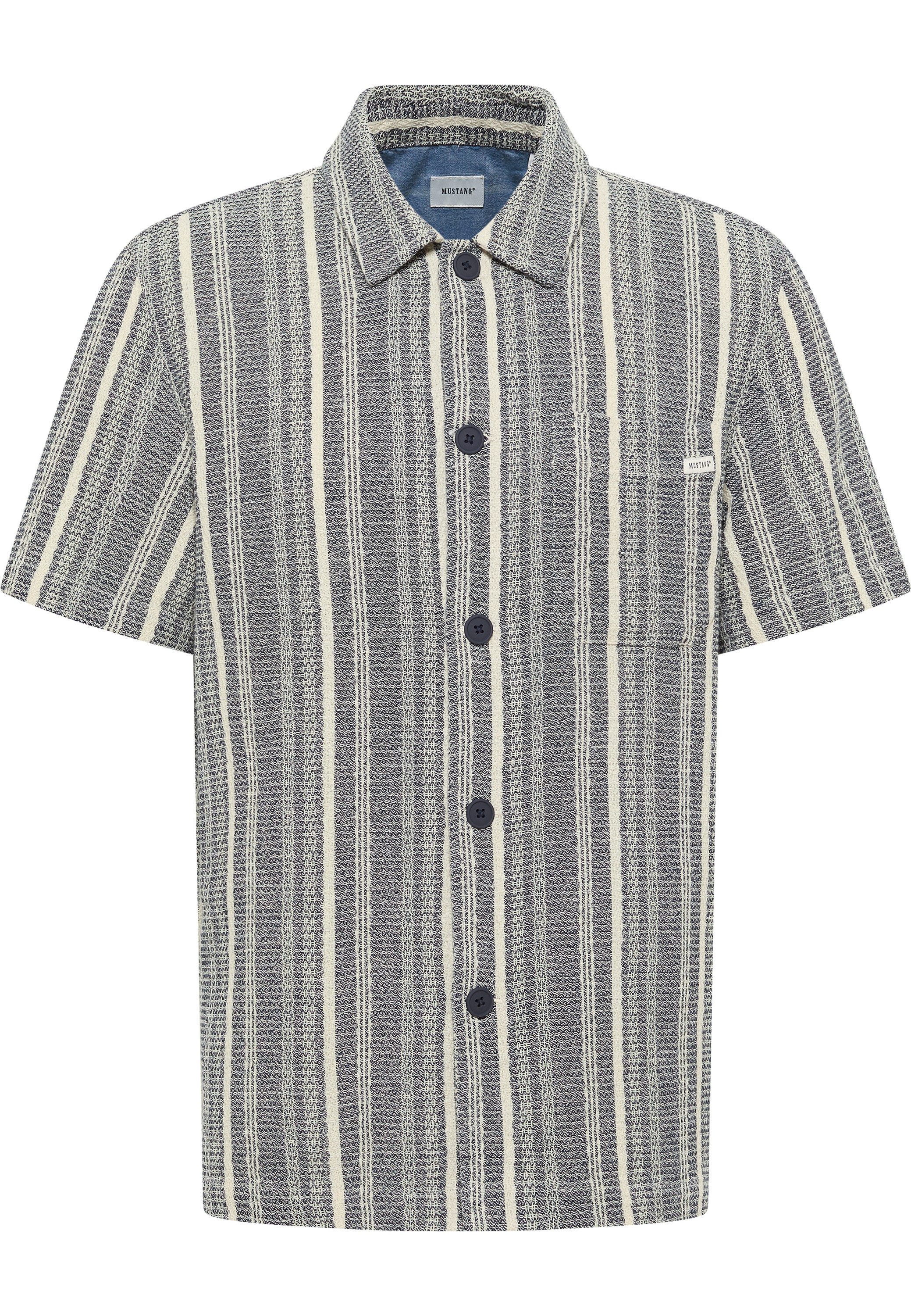 MUSTANG Kurzarmhemd Herren Style Holiday günstig online kaufen