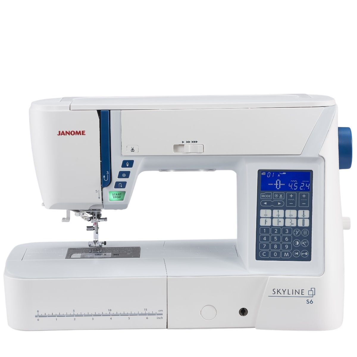 Janome Computer-Nähmaschine Janome Nähmaschine Skyline S6