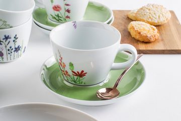 KAHLA Kaffeeservice Wildblume Kaffeeset 26tlg. (26-tlg), 6 Personen, Porzellan