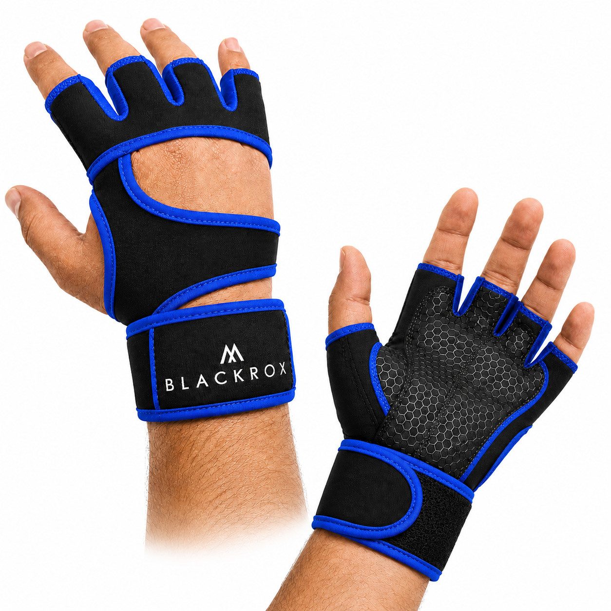 BLACKROX Trainingshandschuhe [Vergleichssieger 2026] Fitnesshandschuhe, Gr. S-XL, Damen & Herren