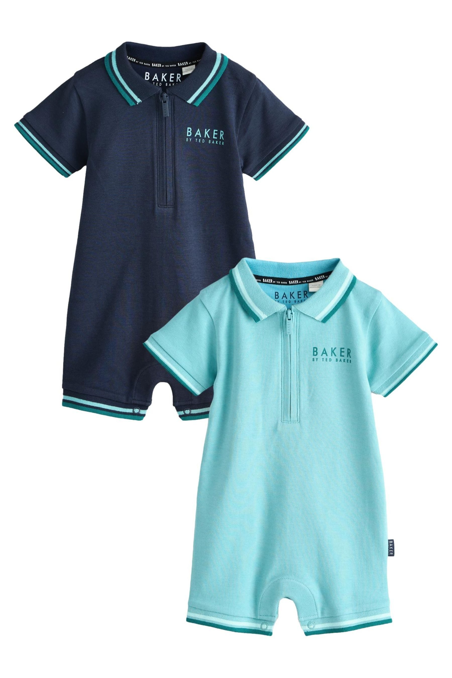 Strampler Baker by Ted Baker Polo-Strampelanzüge, 2er-Pack
