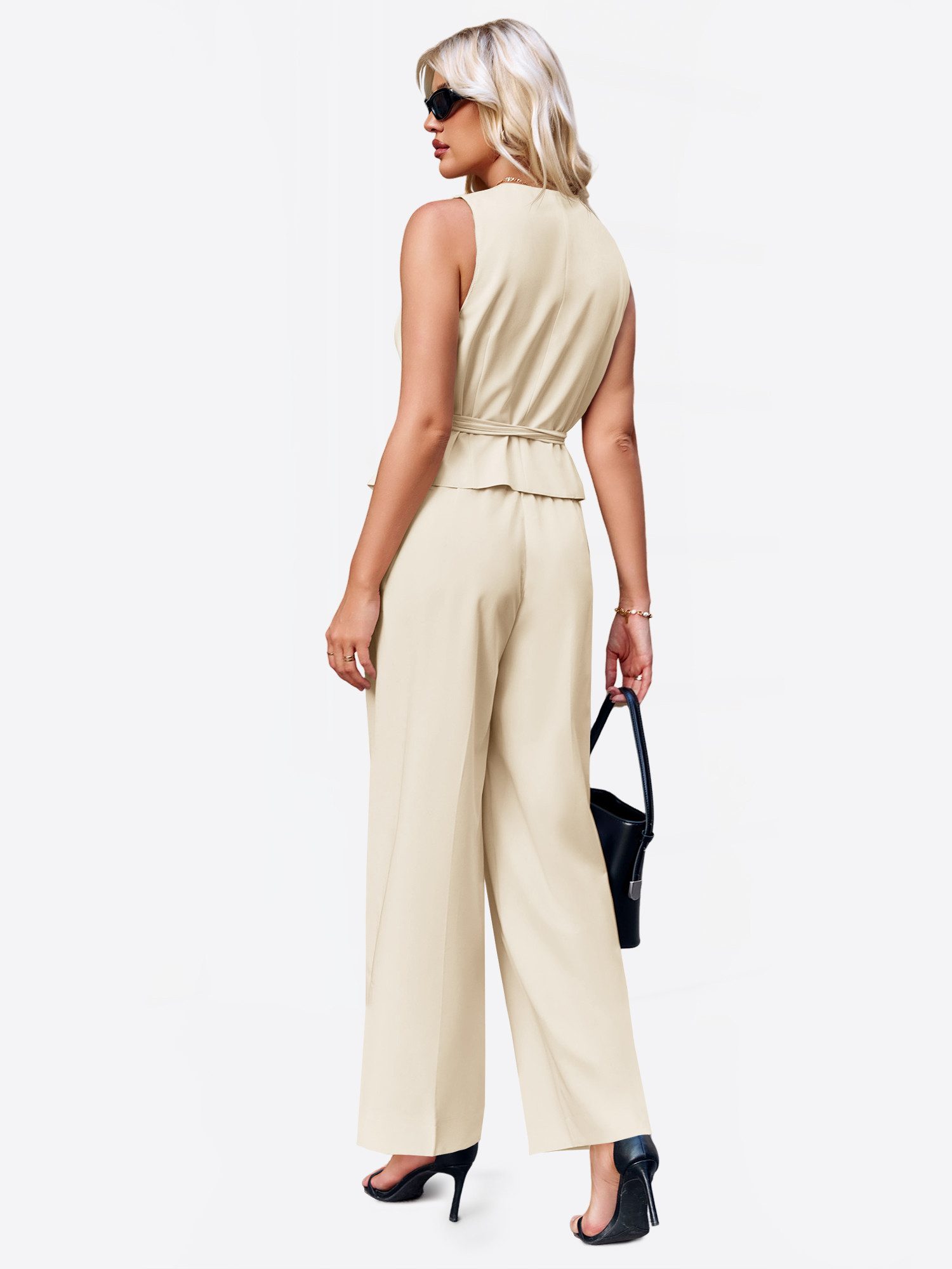 Imily Bela Hosenanzug Dame Sommer Outfit im 2-teiligen Set Casual Suit Set günstig online kaufen