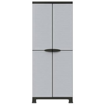 vidaXL Fächerschrank Kunststoffschrank 68x39x171,5 cm (1-St)