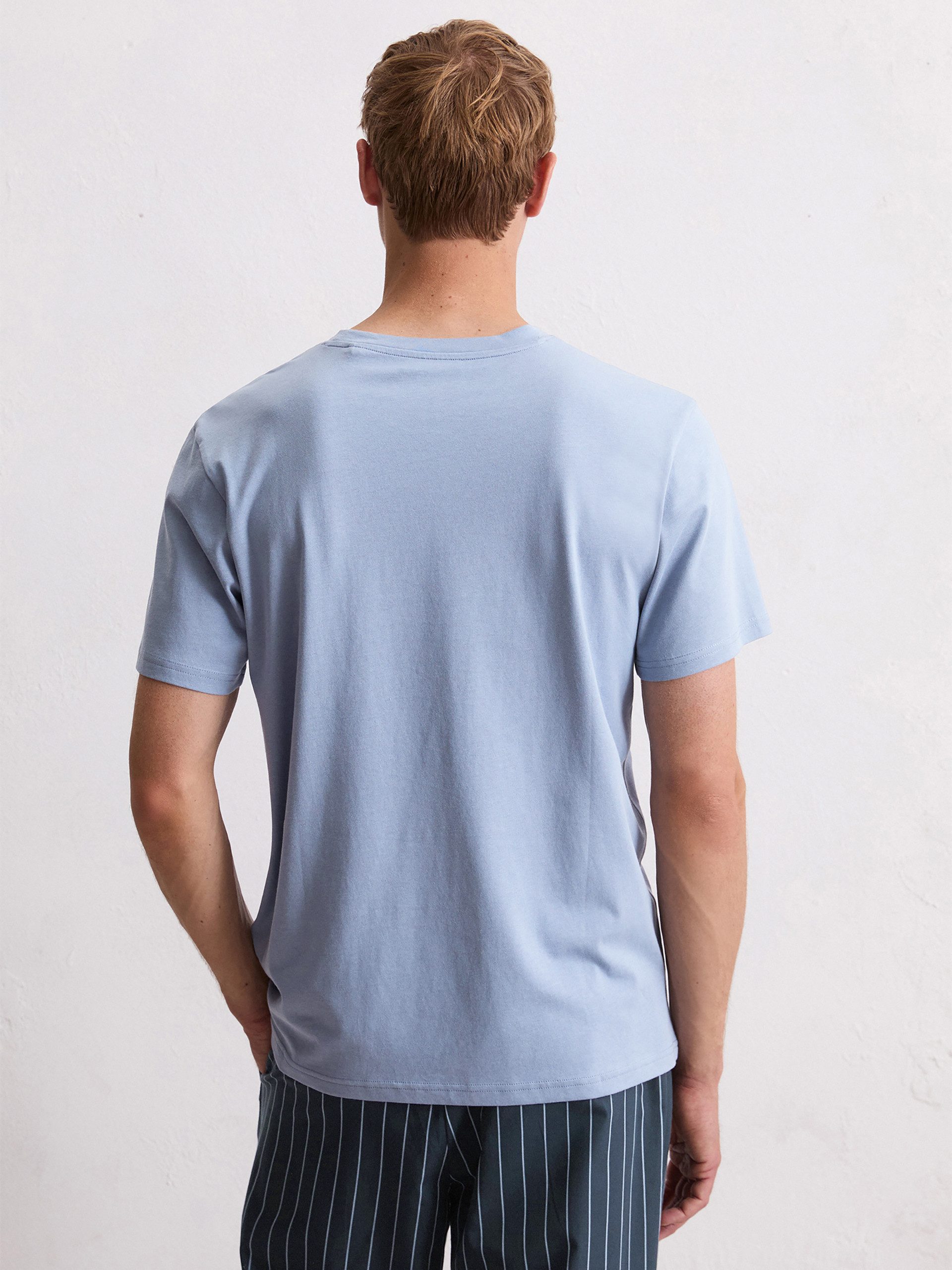 Marc O'Polo Pyjamaoberteil Mix N Match Cotton schlaf-oberteil nachthemd sleepshirt