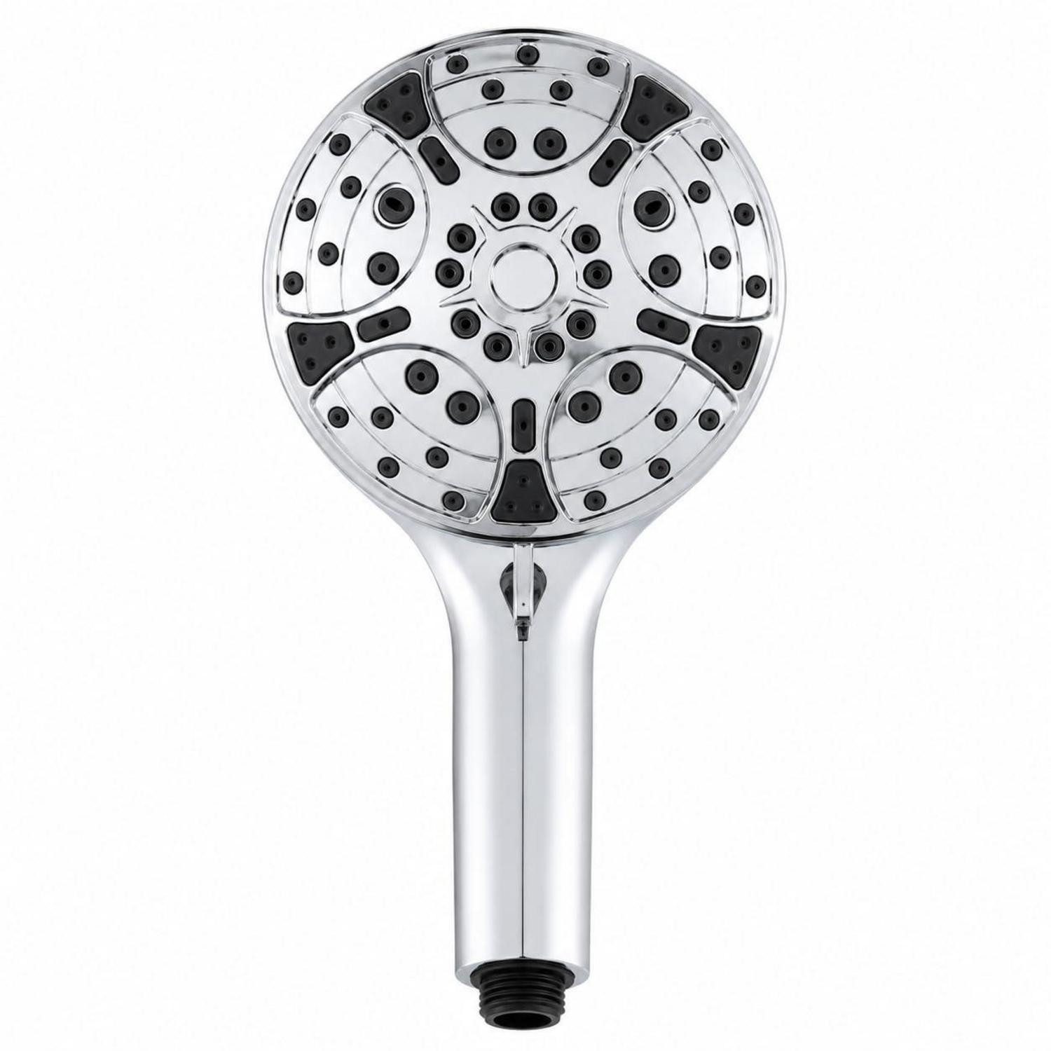 LuxusKollektion Handbrause Duschkopf 7 Strahlarten Ø 10 cm