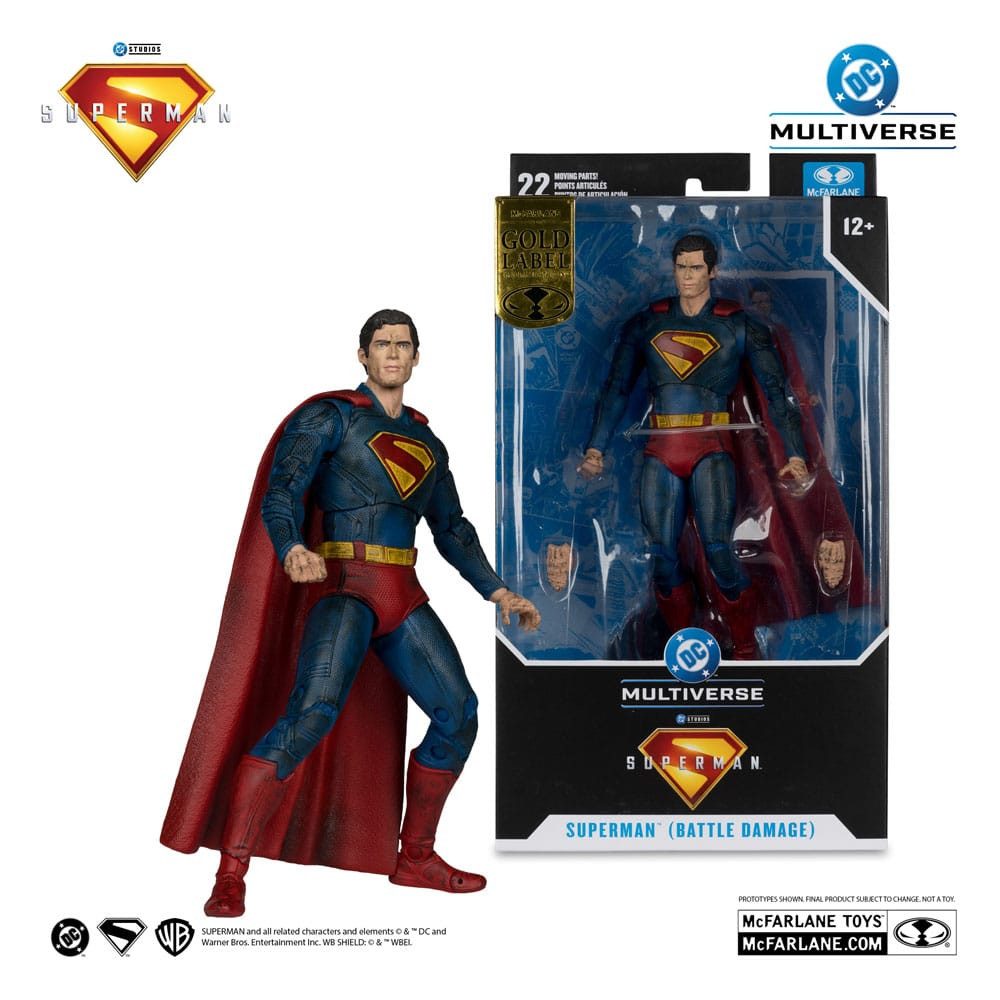 McFarlane Toys Actionfigur McFarlane Toys DC Multiverse Superman (2025) Superman (Battle Damaged)